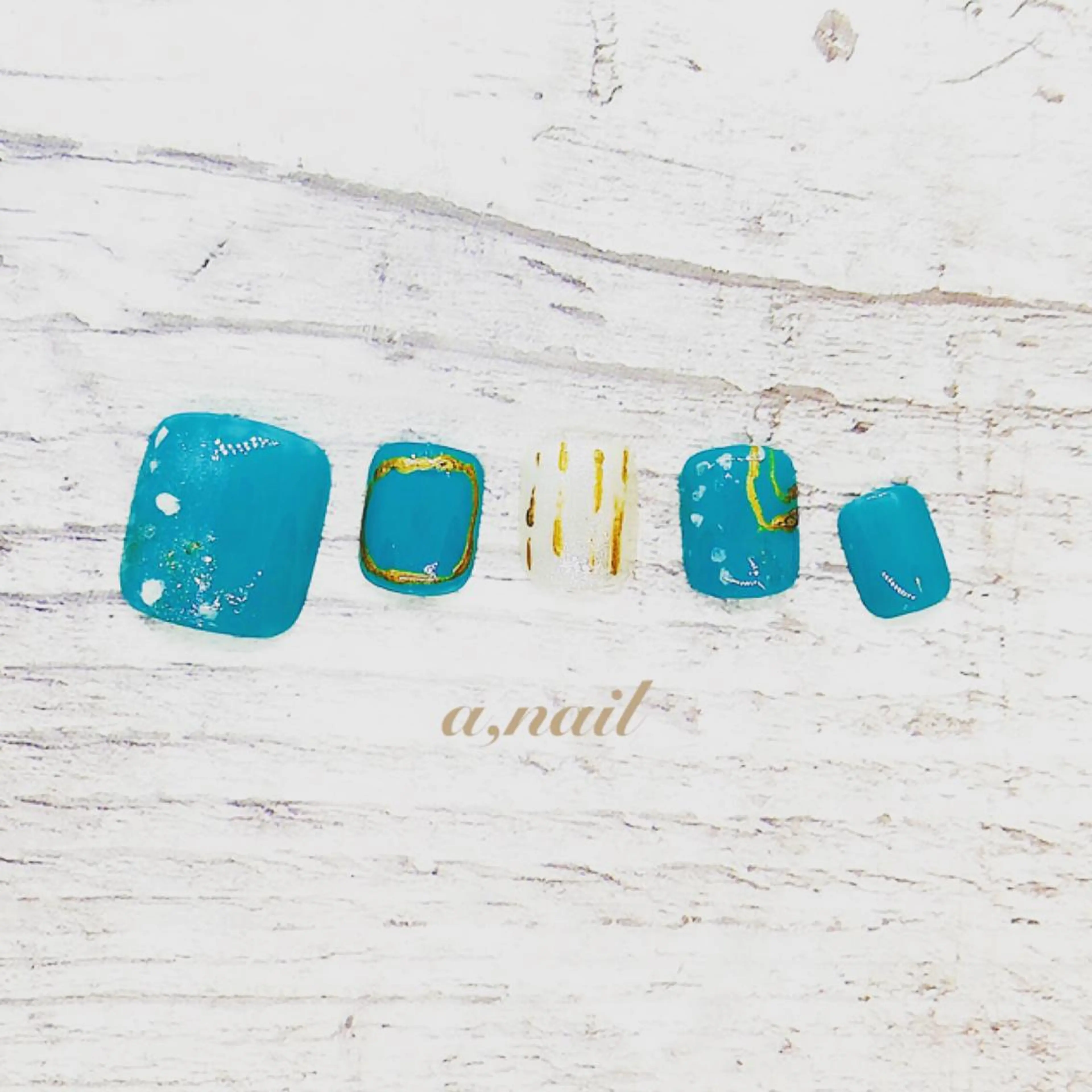 ネイル フットネイル ジェルネイル グラデーション ワンカラーネイル シンプルネイル フットネイル ネイルサロン エーネイルのネイルデザイン