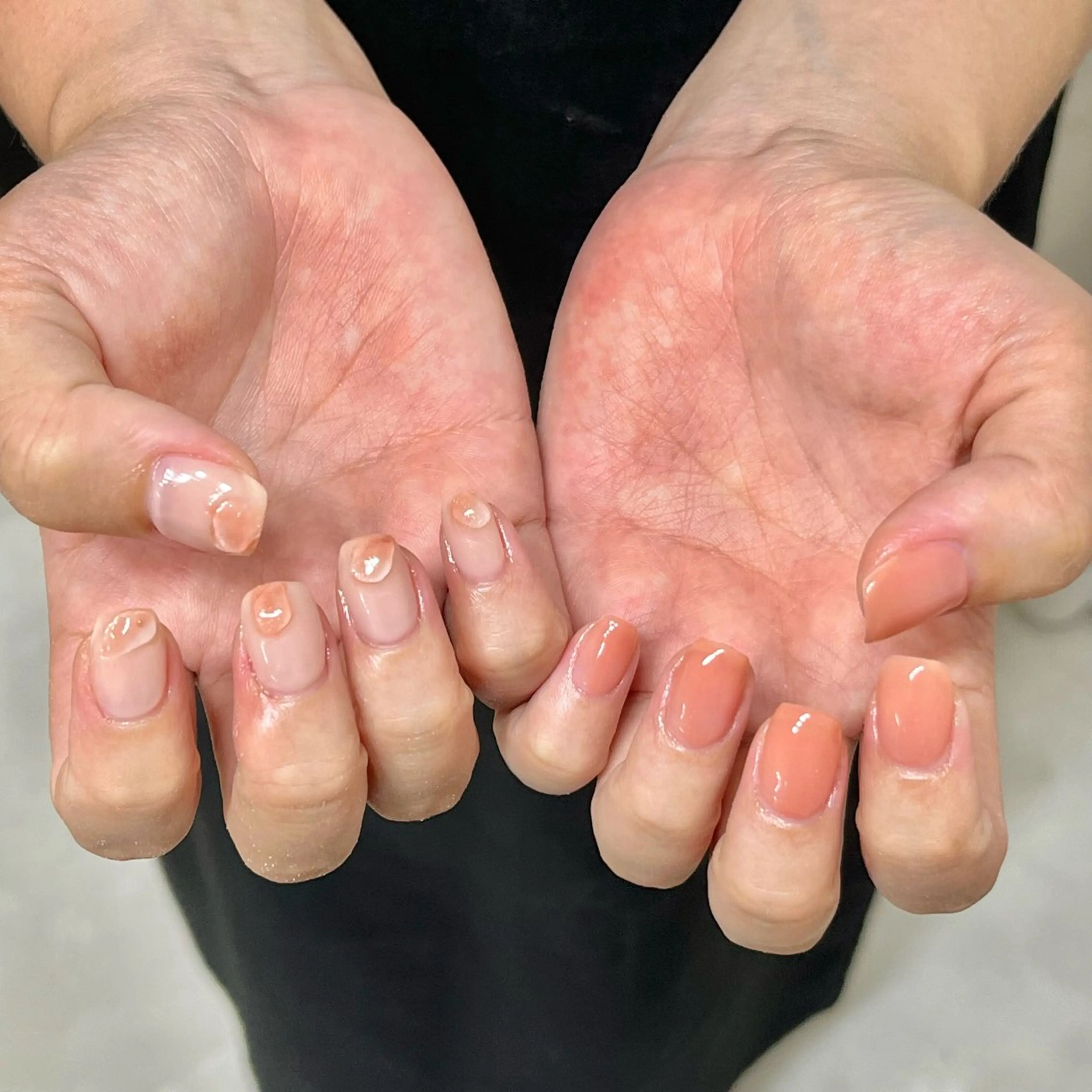 ネイル ニュアンスネイル ハンドネイル Bianca TORII🌞のネイルデザイン