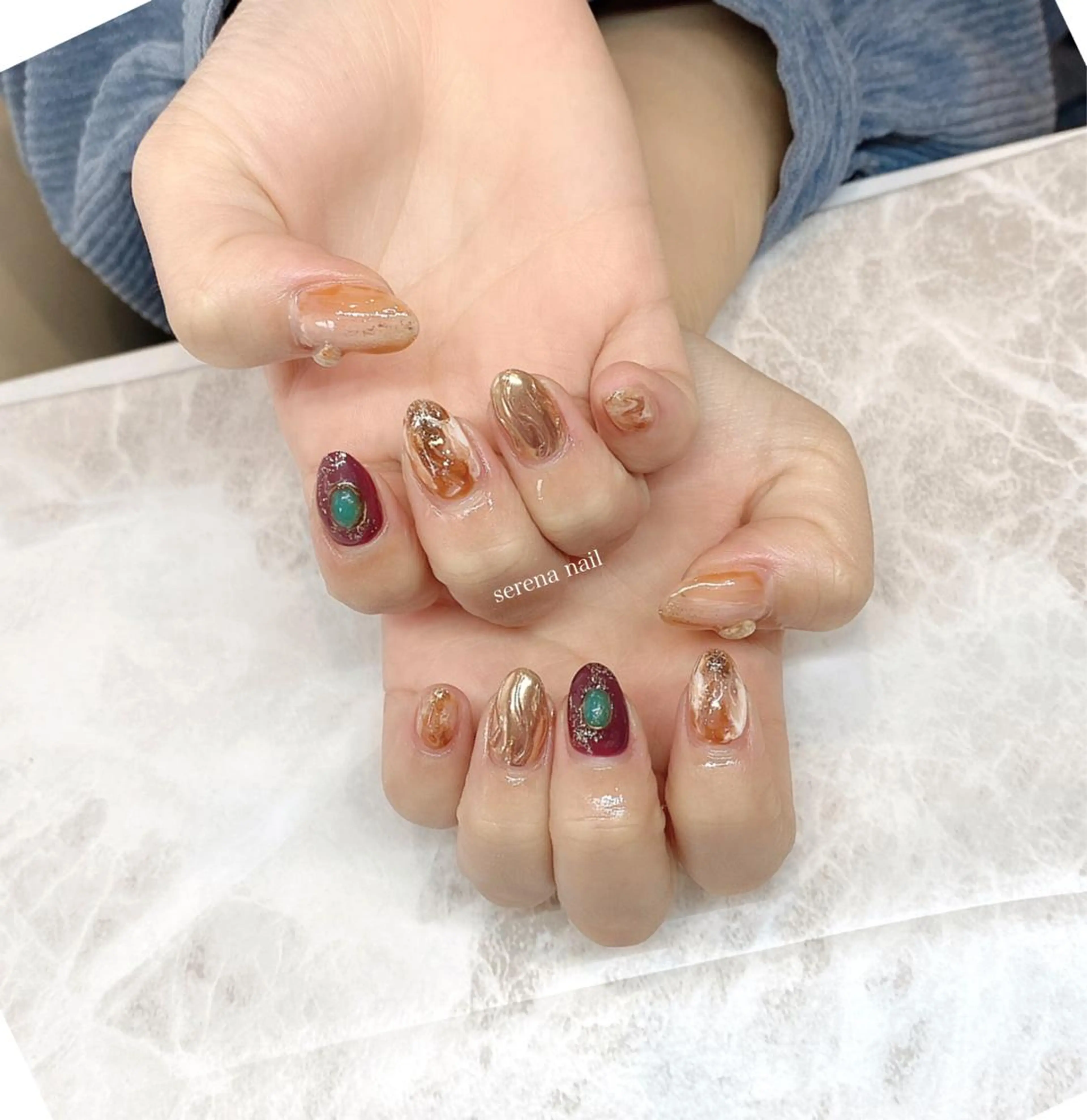 ネイル ハンドネイル serena nailのネイルデザイン