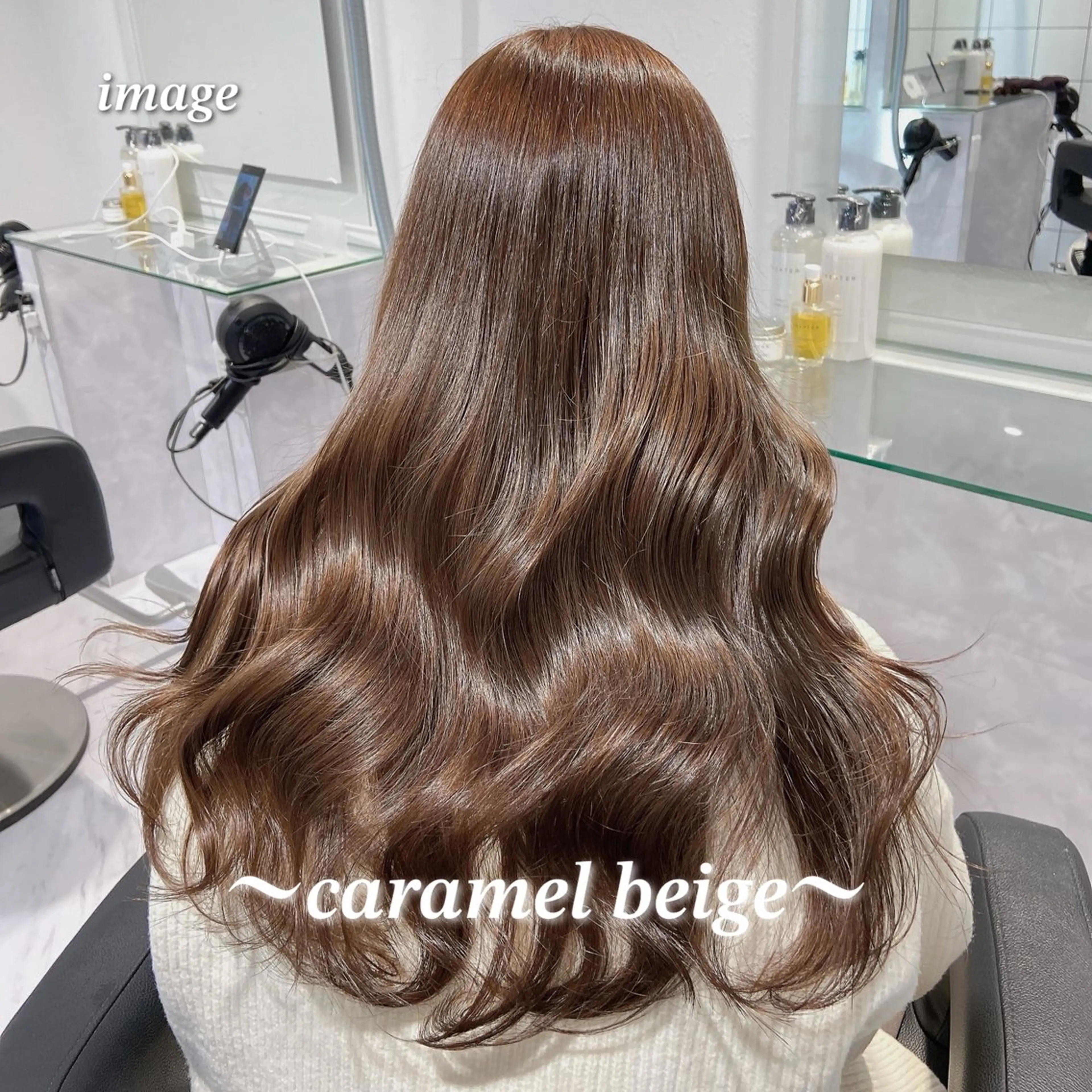 セミロング カラー ヘアカラー トリートメント ヘッドスパ 🌿透明感赤み消し Keishin🌿のヘアスタイル