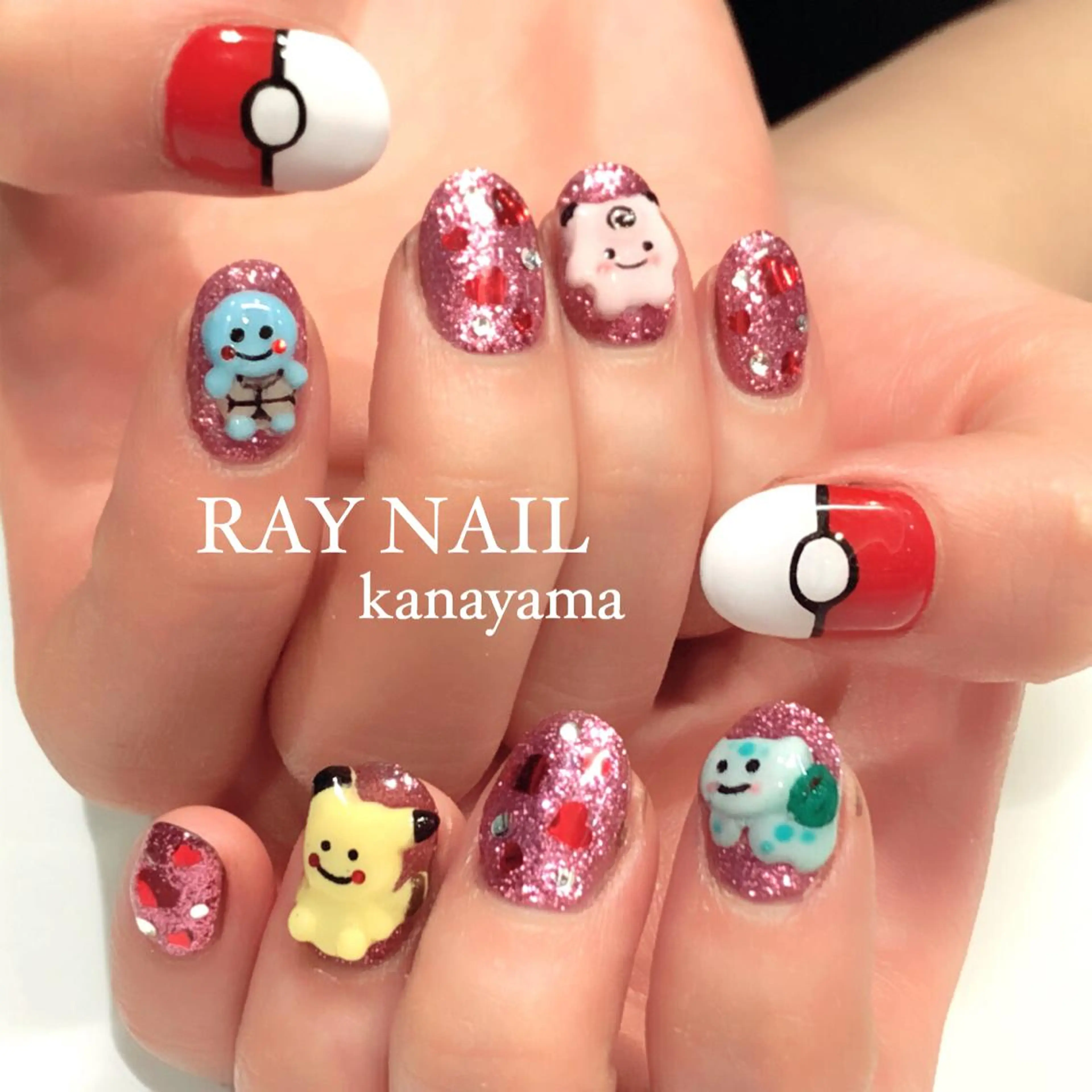 ネイル Arowa 伊田のネイルデザイン