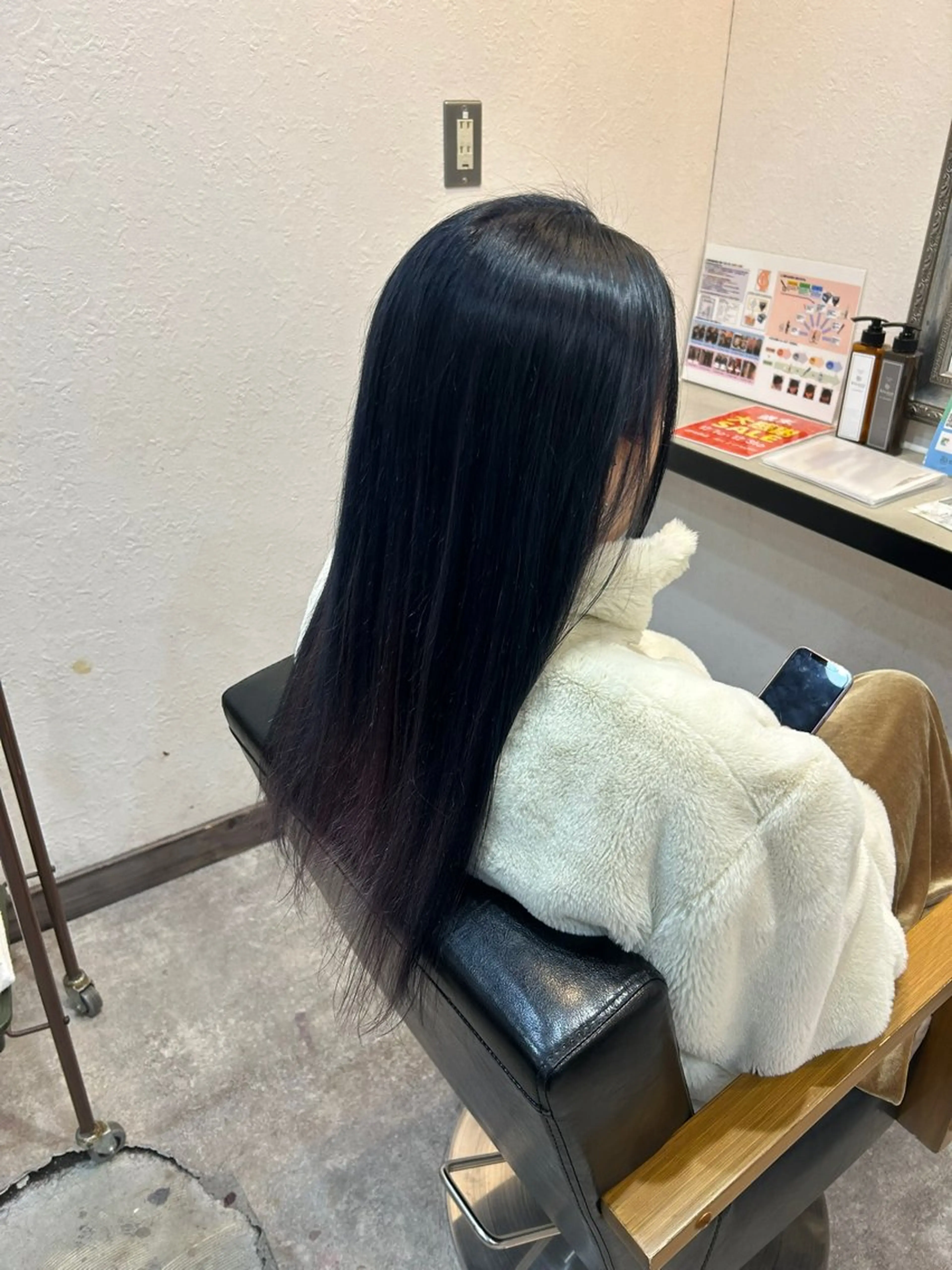 ロング カラー 鈴木 杏奈のヘアスタイル