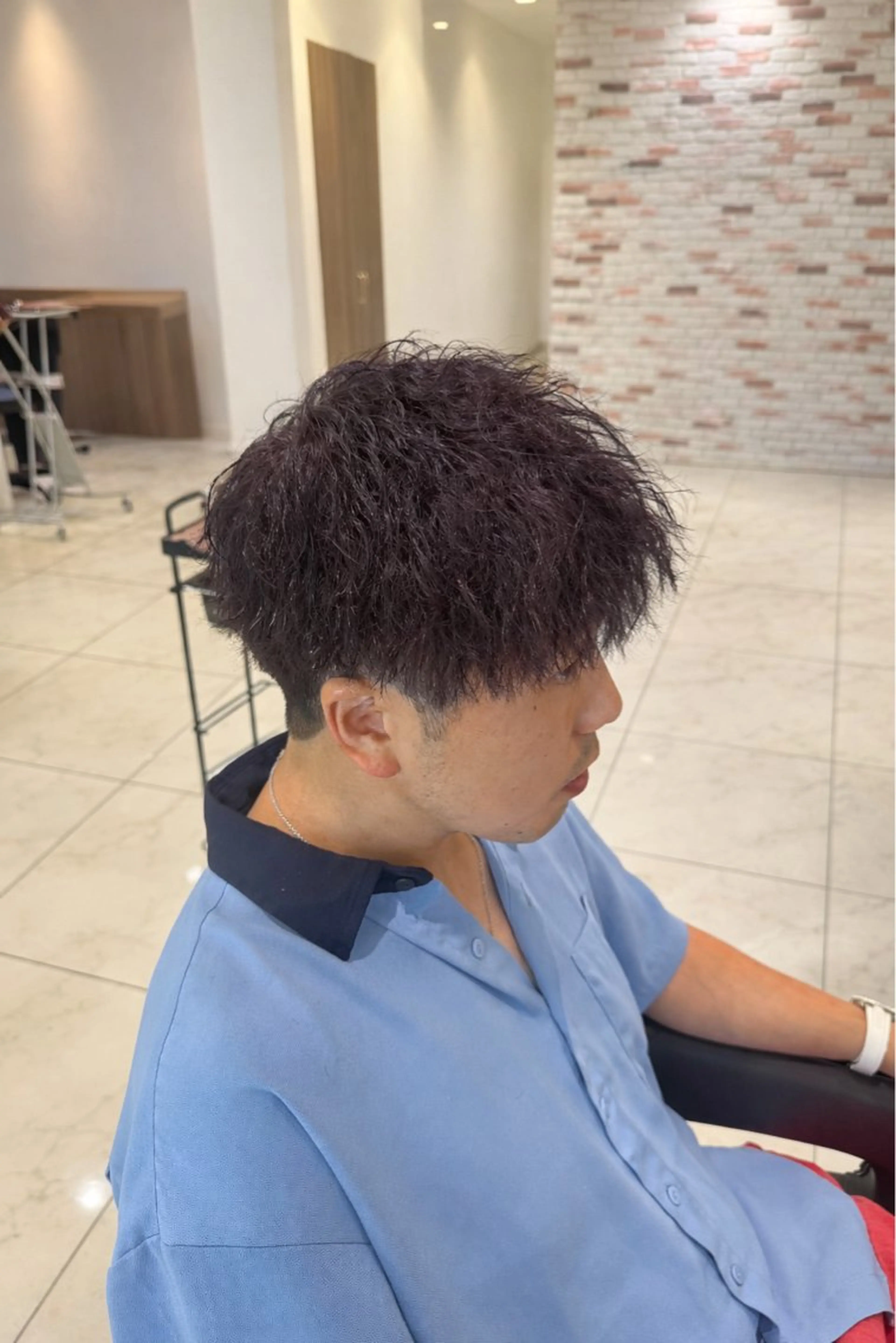 🍒  メンズカット ＋ ワンカラー  🍒の写真