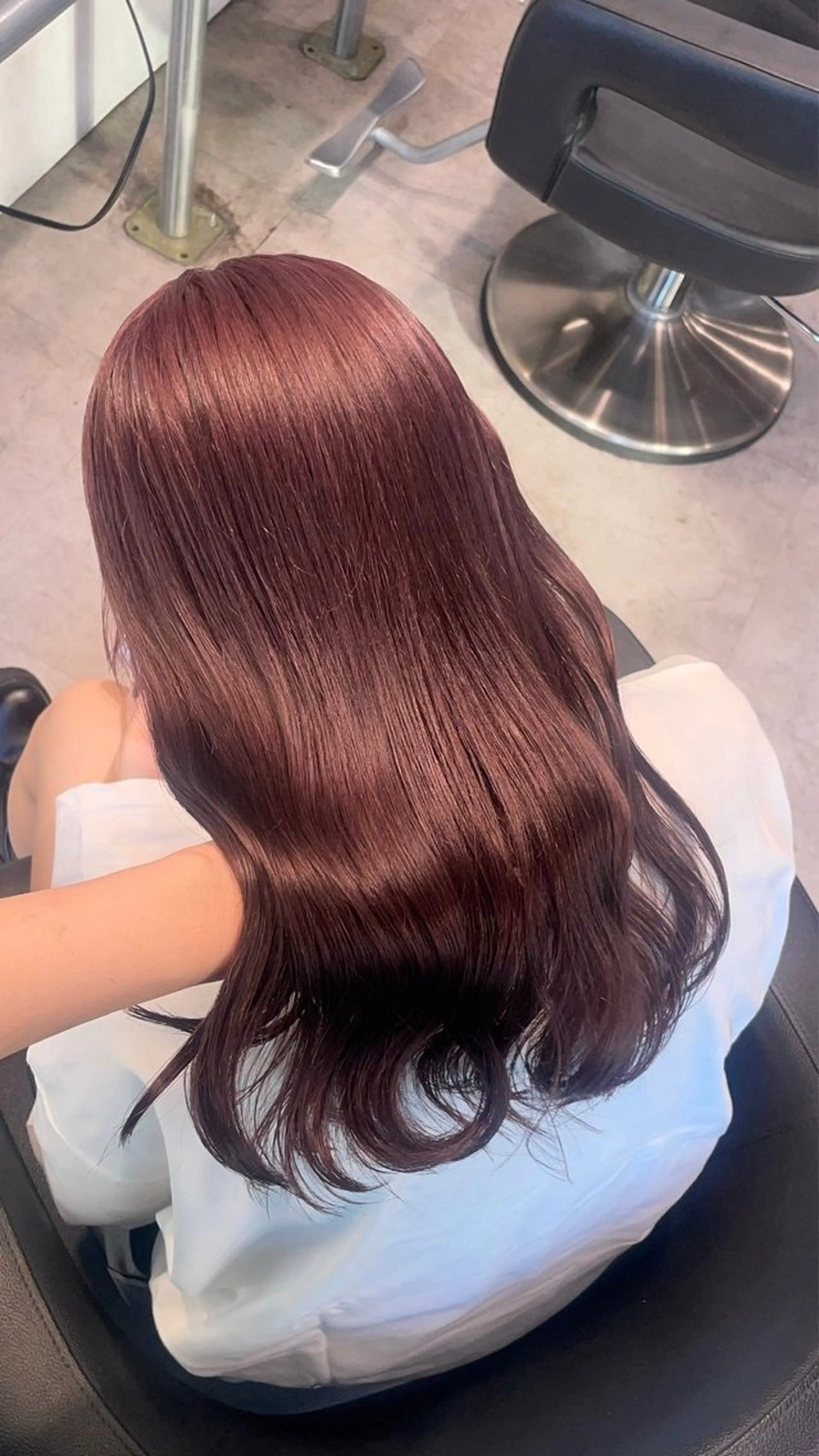 ロング カラー ヘアカラー うる艶ストレート♡透 明感カラー♡かずまるのヘアスタイル