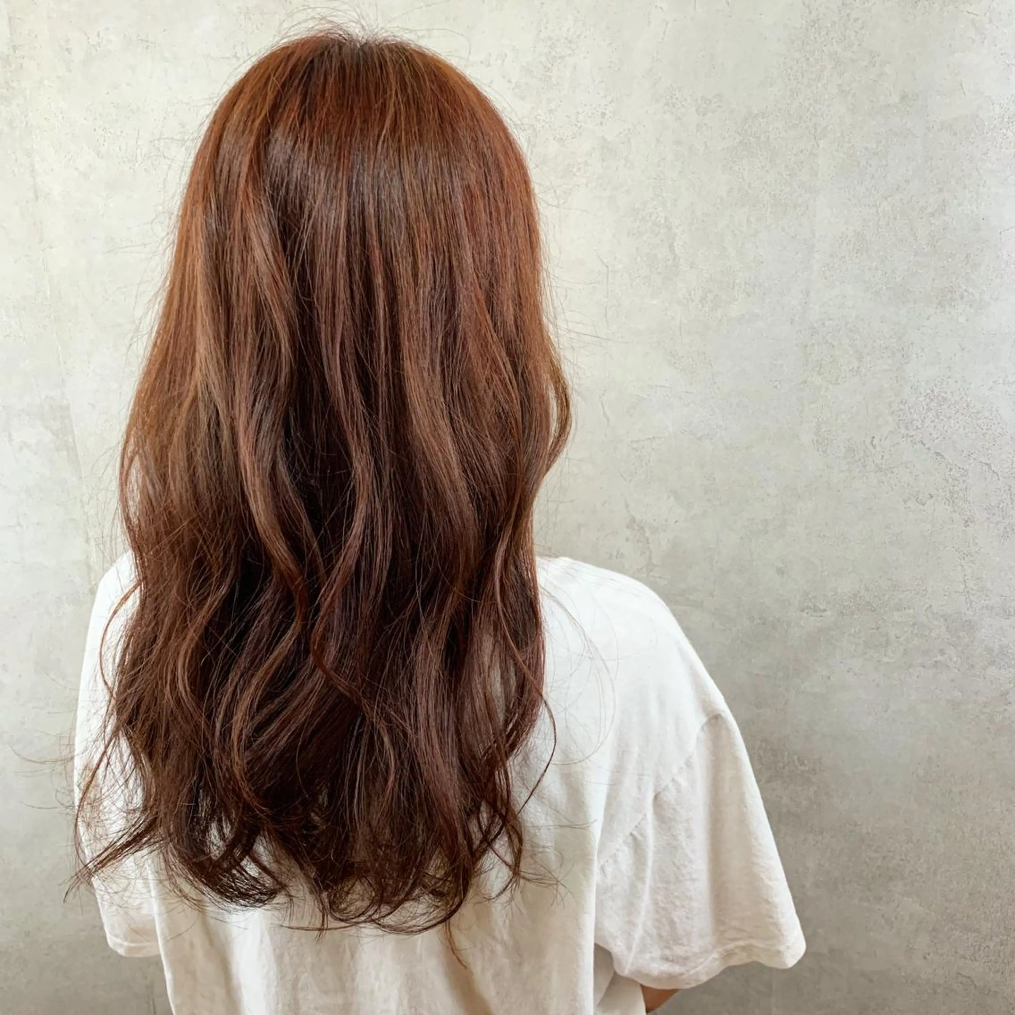 ロング Geniee horie所属・ともや 髪質改善縮毛矯正のヘアスタイル