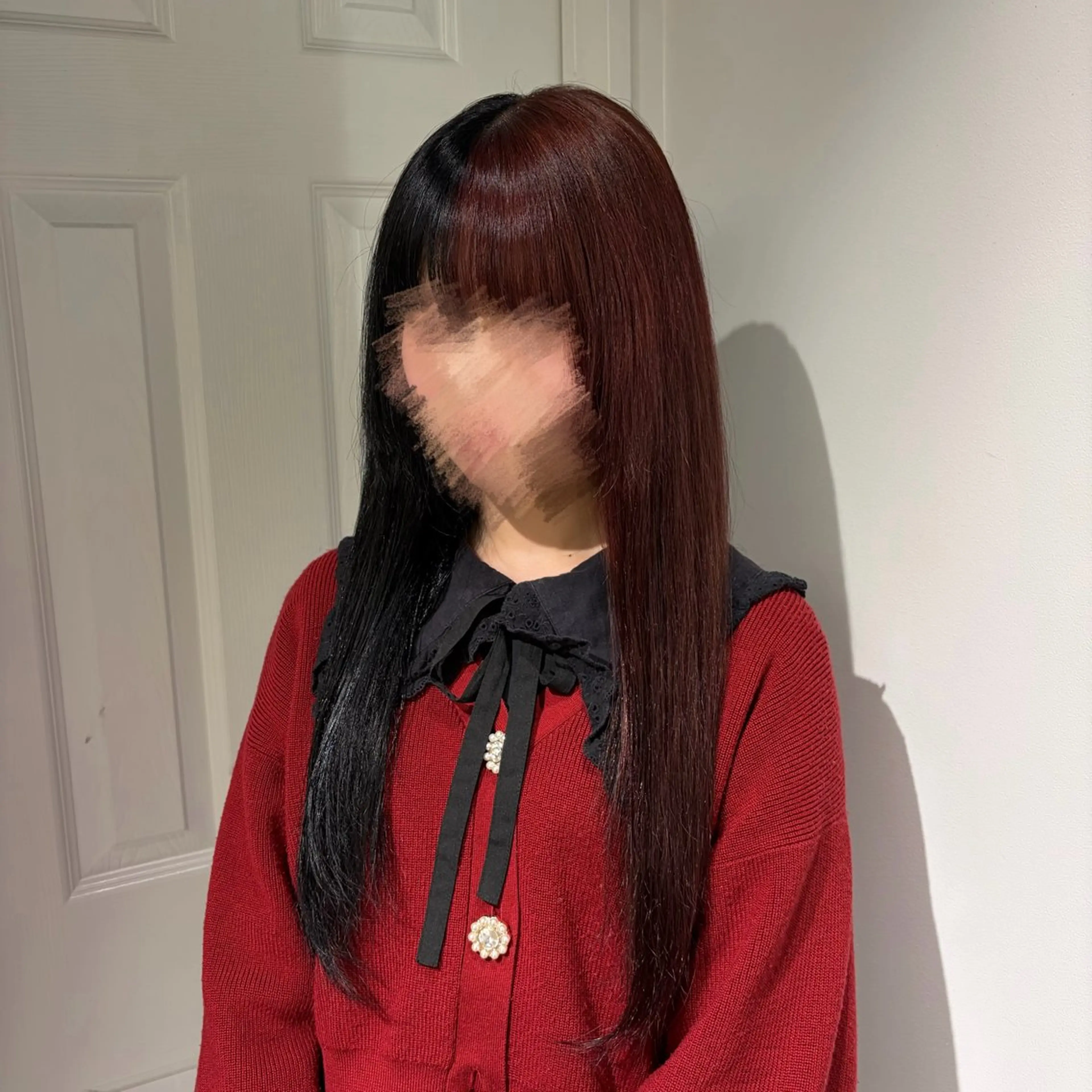 ロング カラー ヘアカラー ななみ.⋆𝜗𝜚 暖色艶カラー/まつパのヘアスタイル