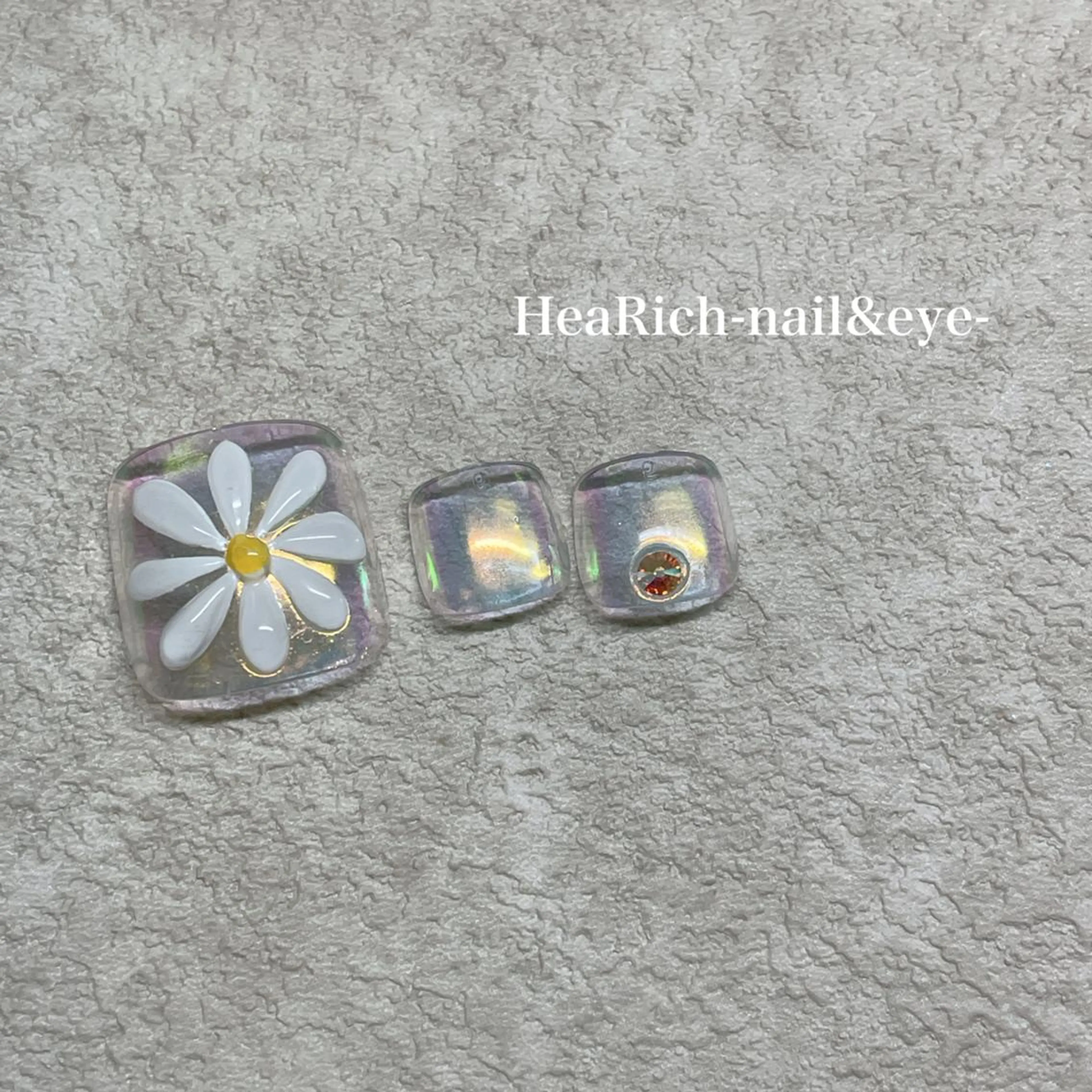 ネイル フットネイル フットネイル ハーリッチnail HeaRichのネイルデザイン