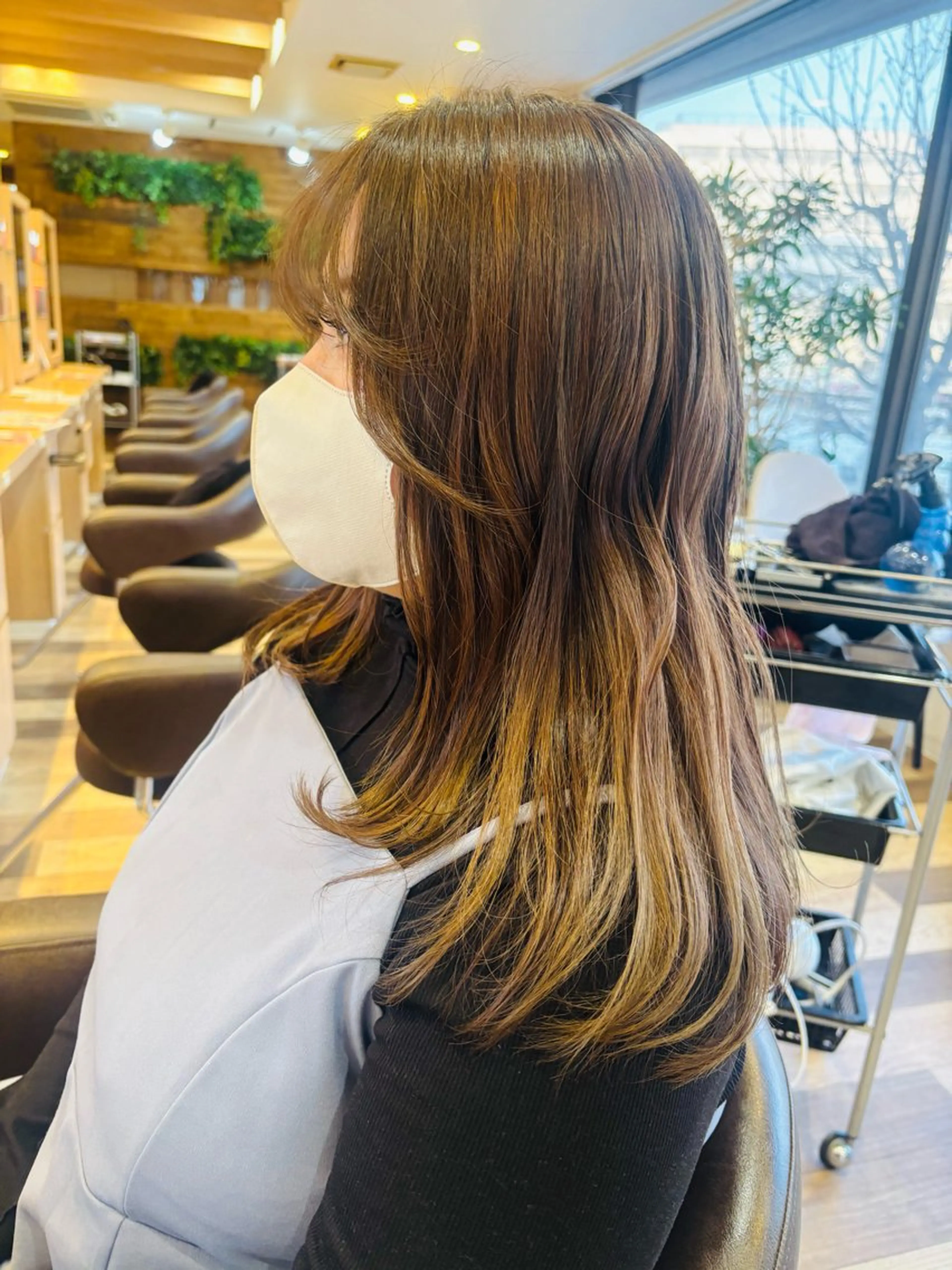 セミロング 顔周りカット Dali 若松　朋美のその他イメージ