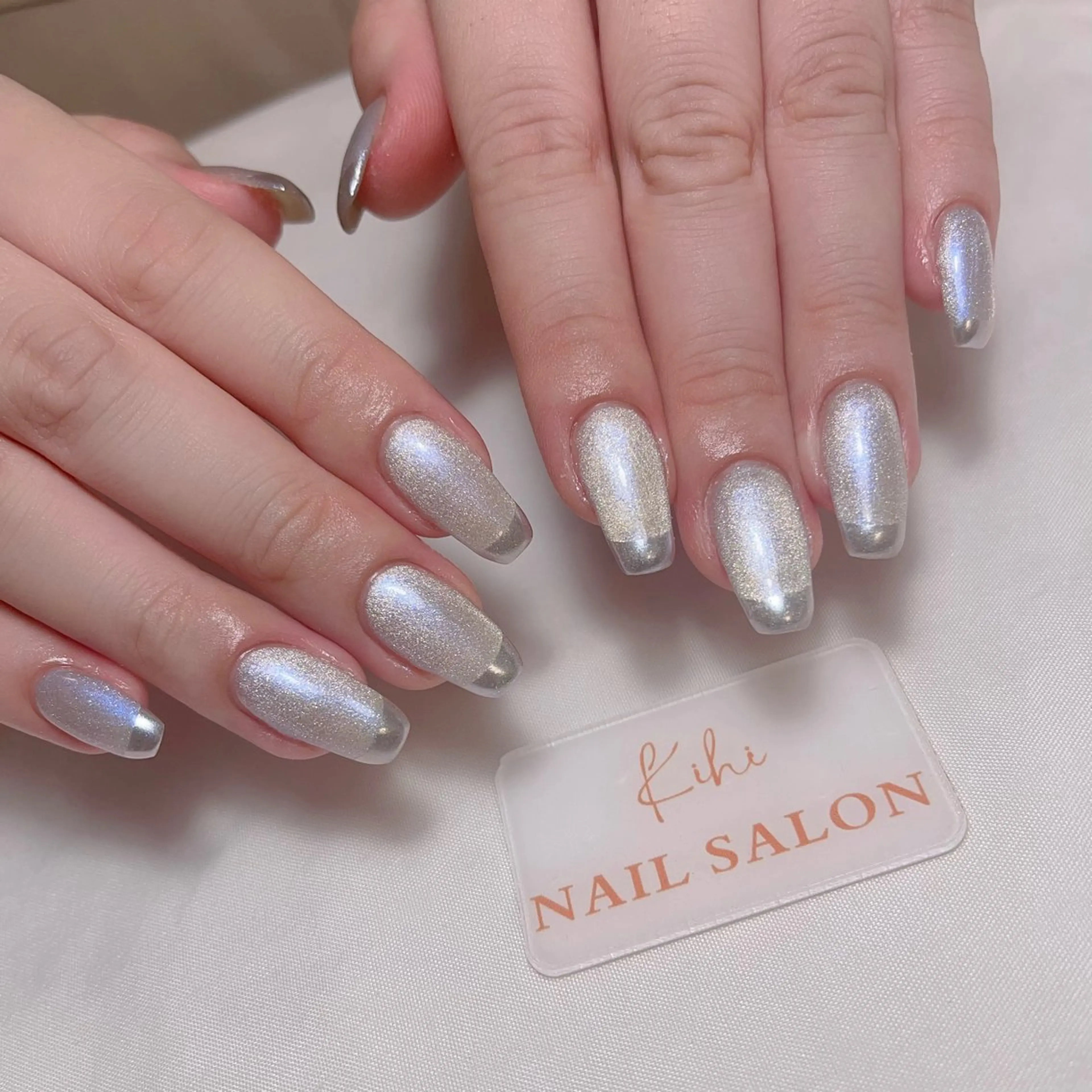 ネイル アートネイル フレンチネイル ジェルネイル グラデーション 韓国ネイル ハンドネイル 💕鈴木ユリ パラジェル/オフ無料のネイルデザイン