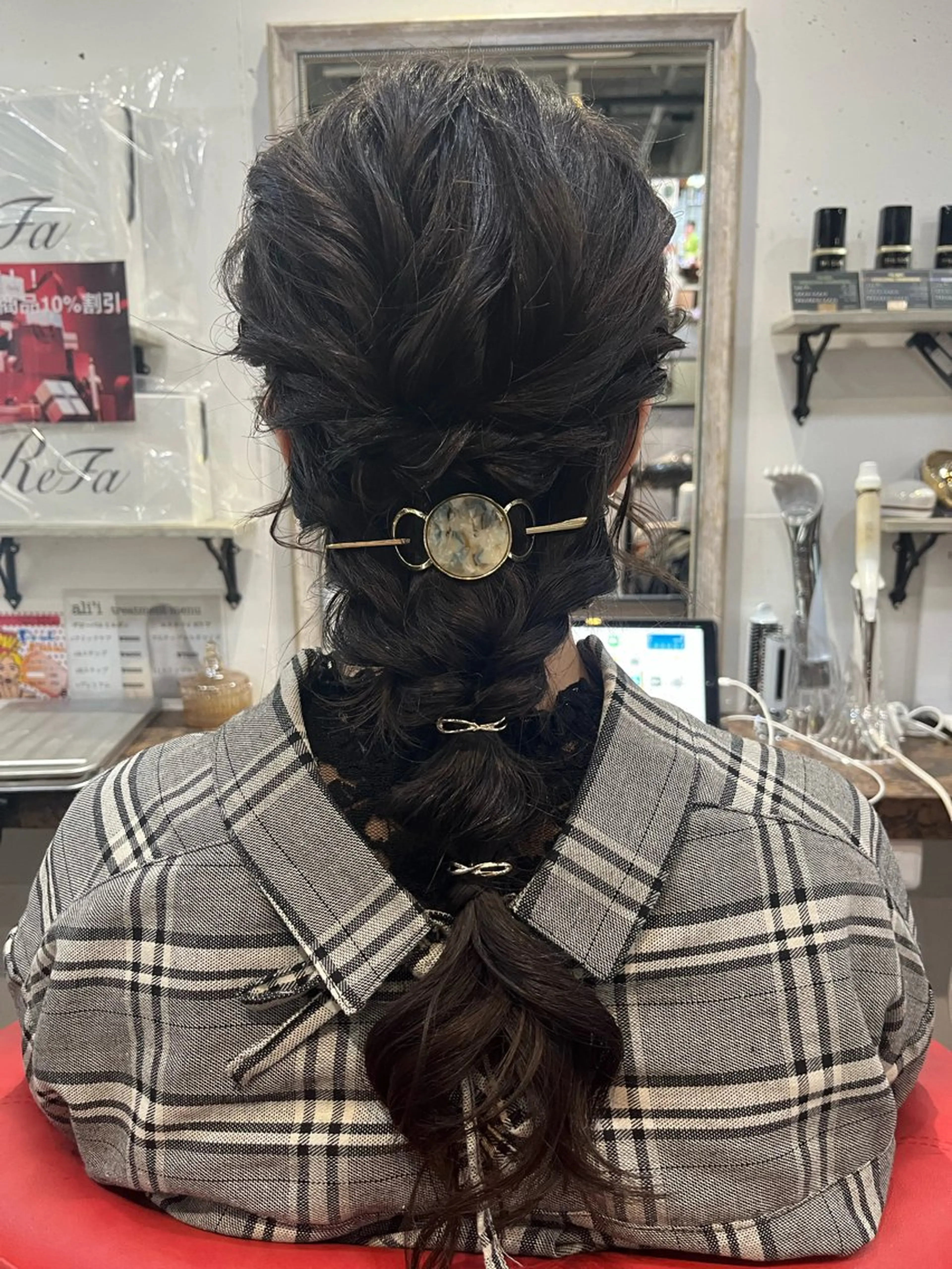 ヘアアレンジ ヘアセット 駅チカ【ali'i】 アリイ花崎友美☘のヘアスタイル