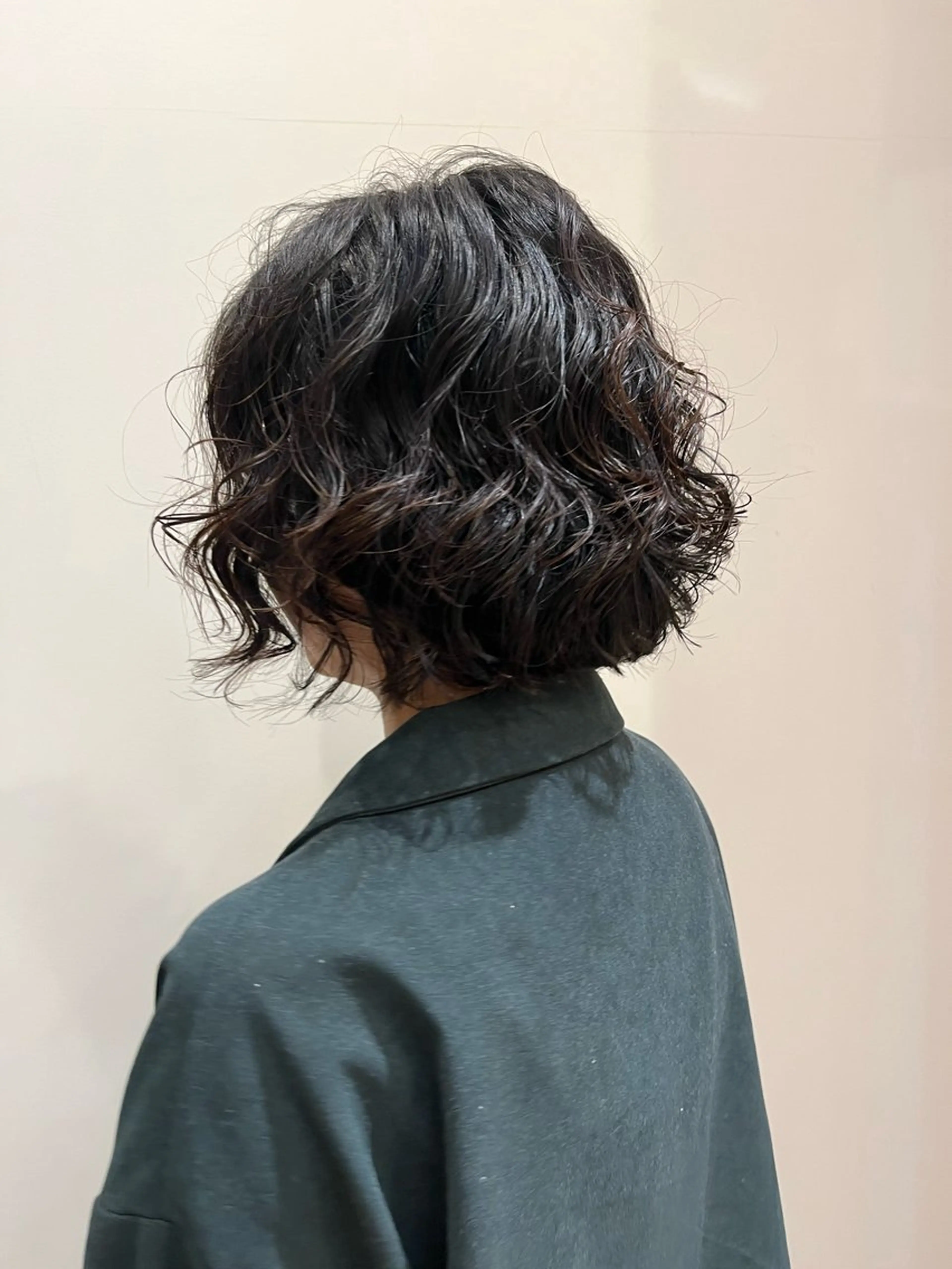 ショート パーマ 門崎未依/レイヤー/ メンズカット🪿🌼のヘアスタイル