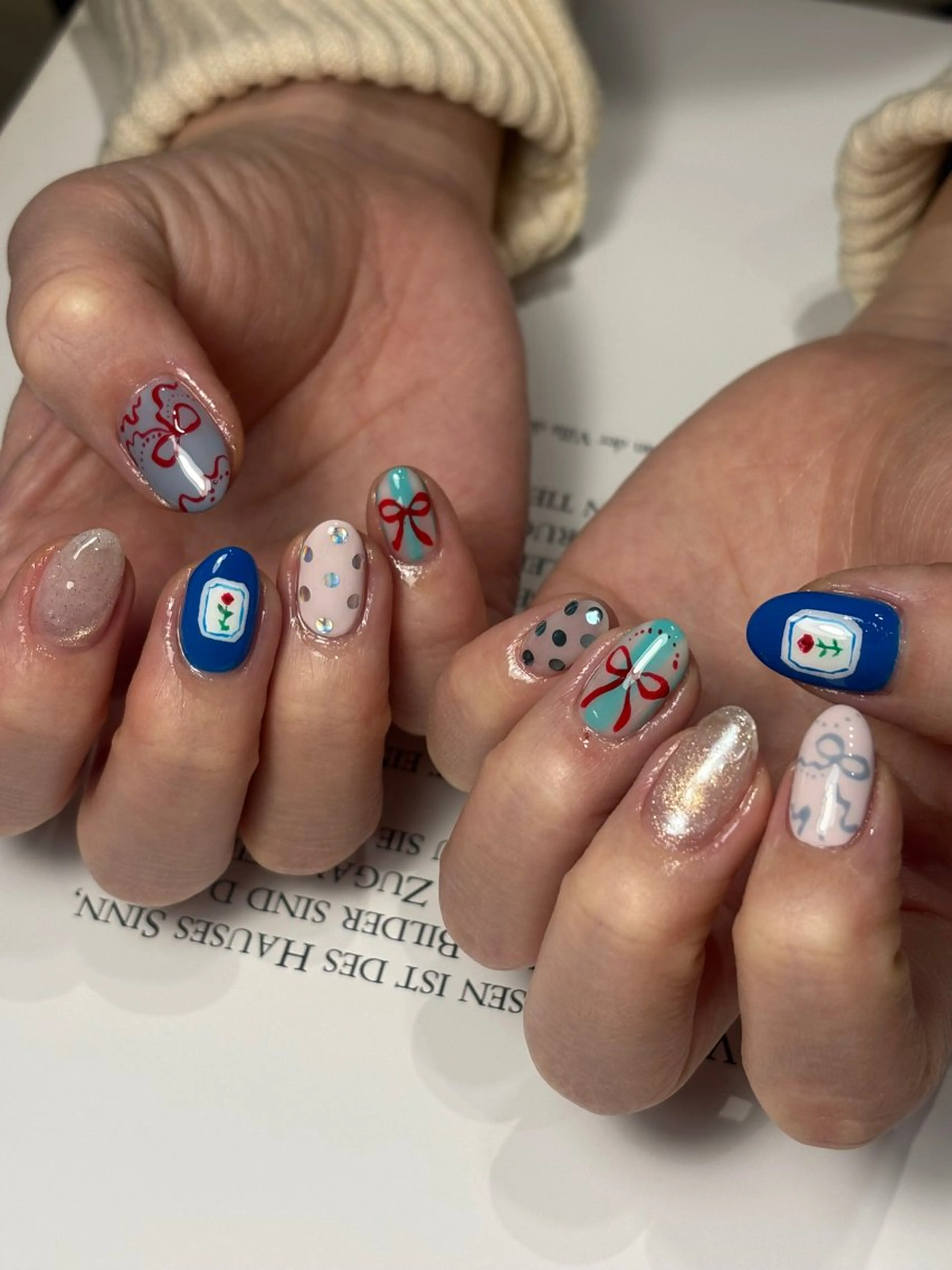 ネイル ハンドネイル MAQUM所属・K. Yukoのネイルデザイン