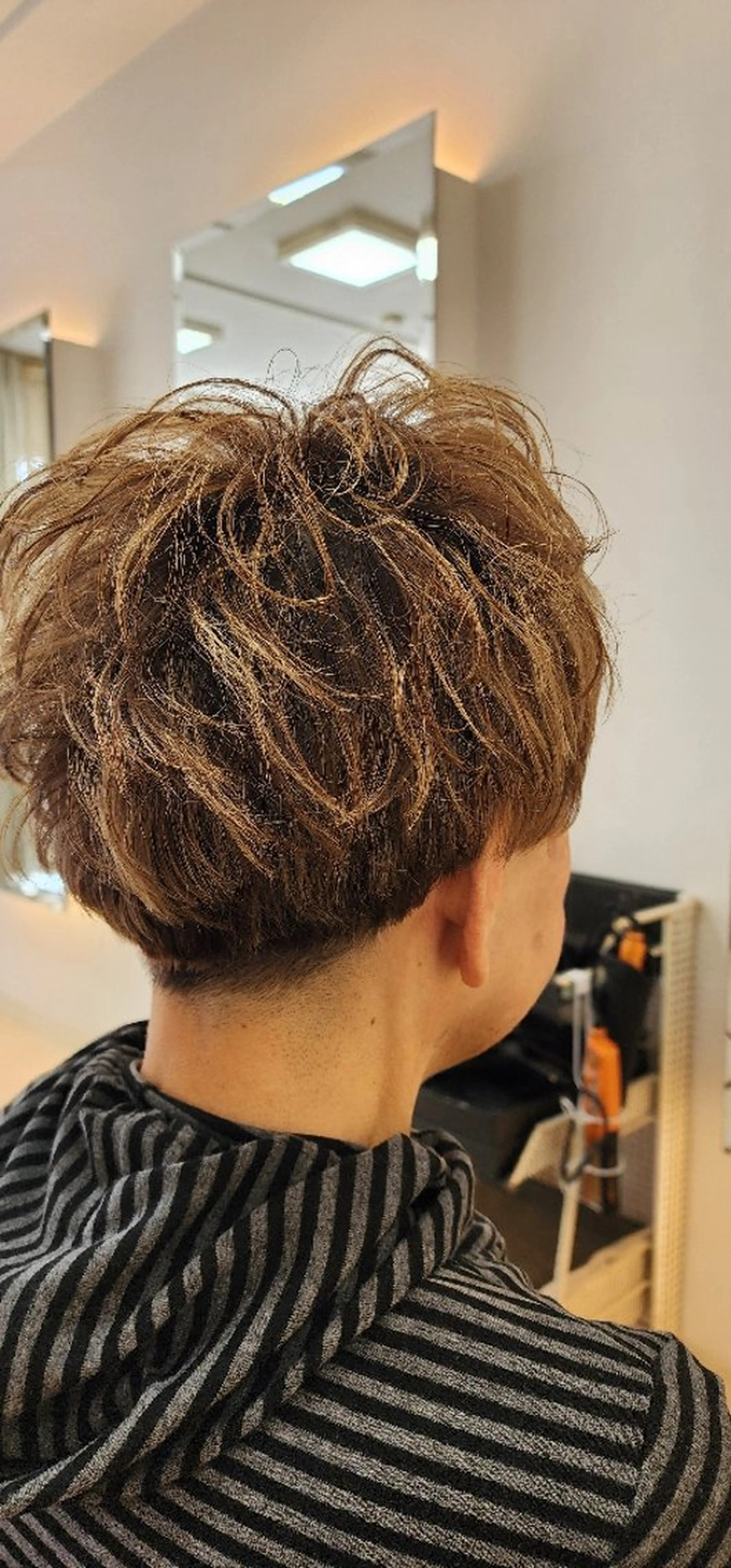 ショート カラー パーマ hairmake Juinのヘアスタイル