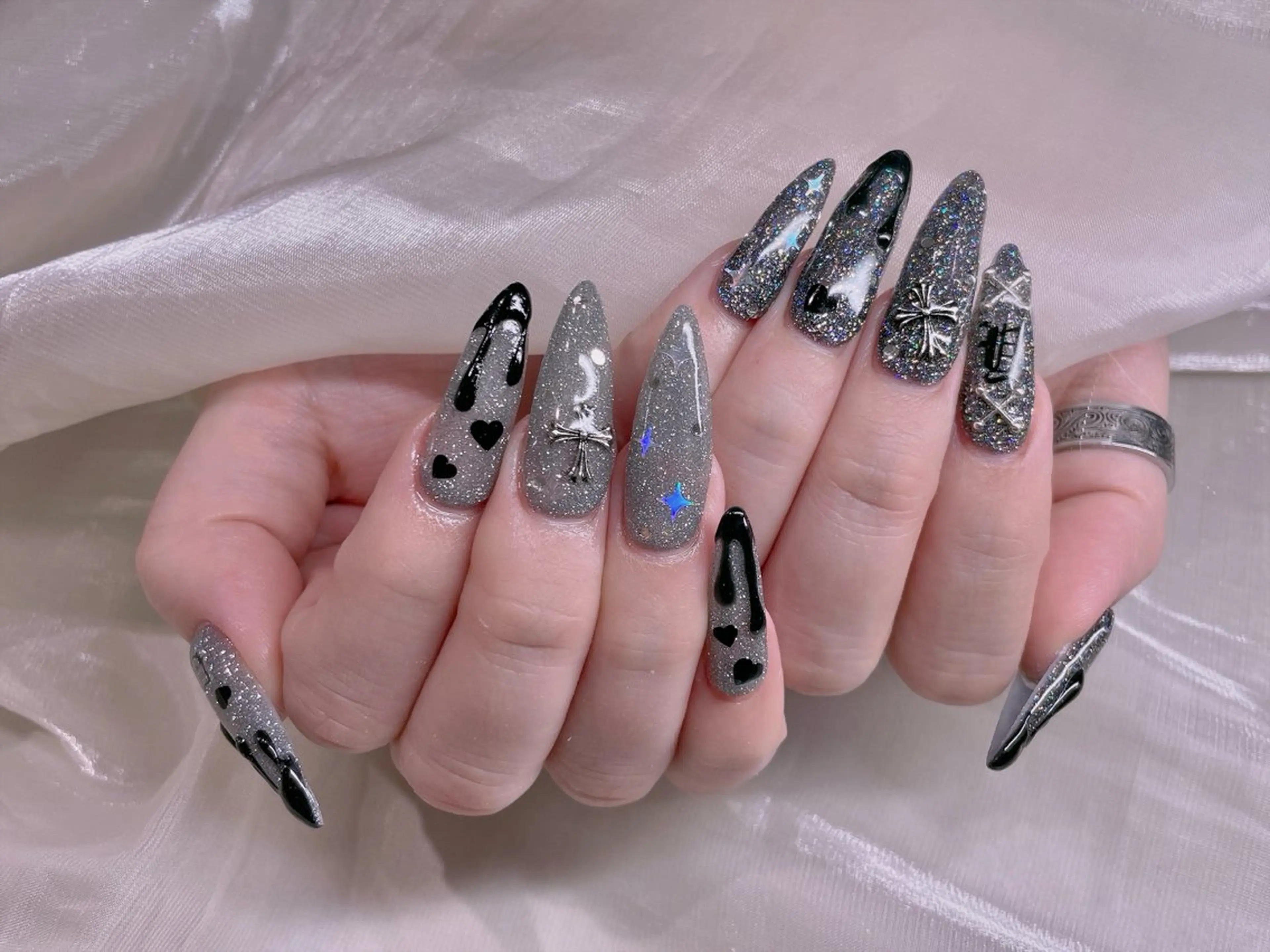 ネイル 長さだし専門店 M2　rikaのネイルデザイン