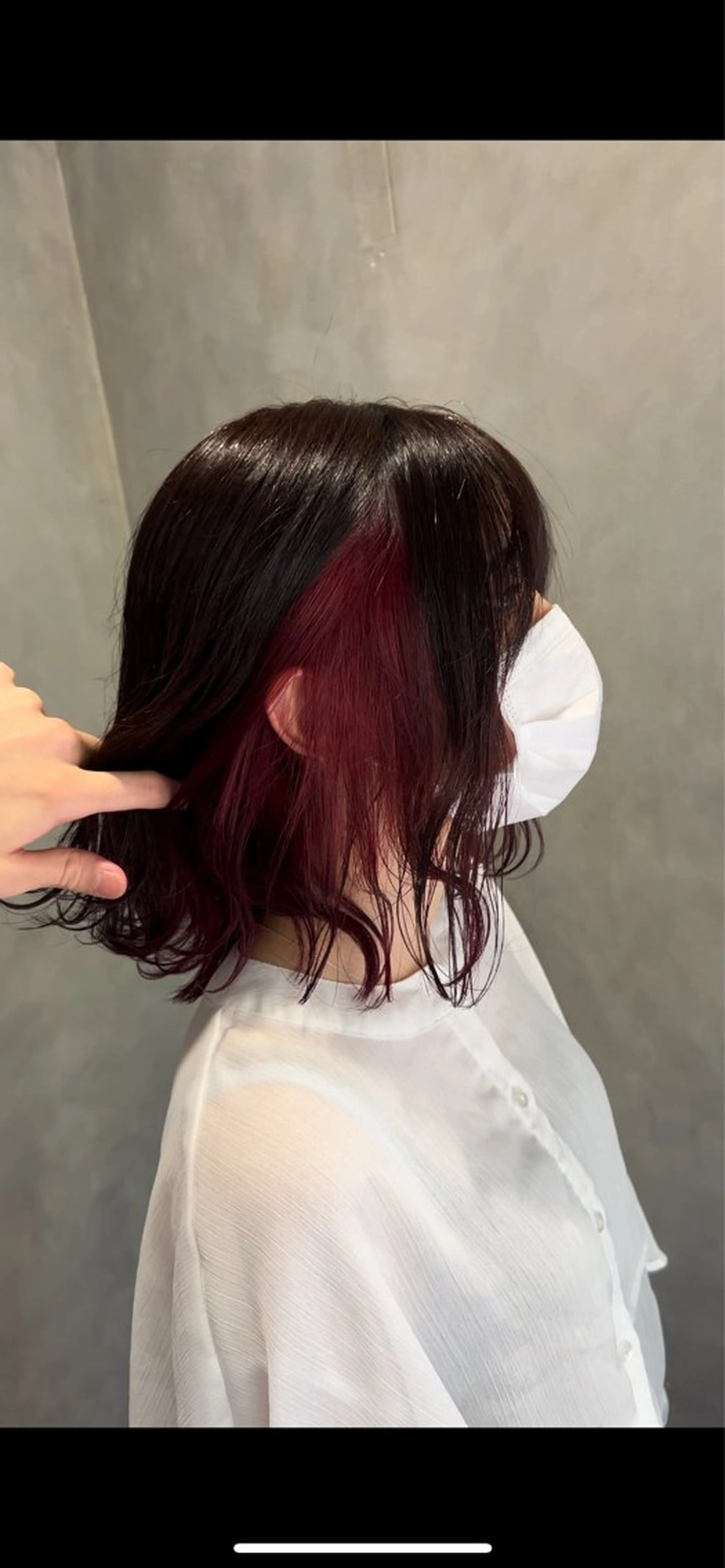 ミディアム カラー ハイトーン /レイヤー/ふみやのヘアスタイル