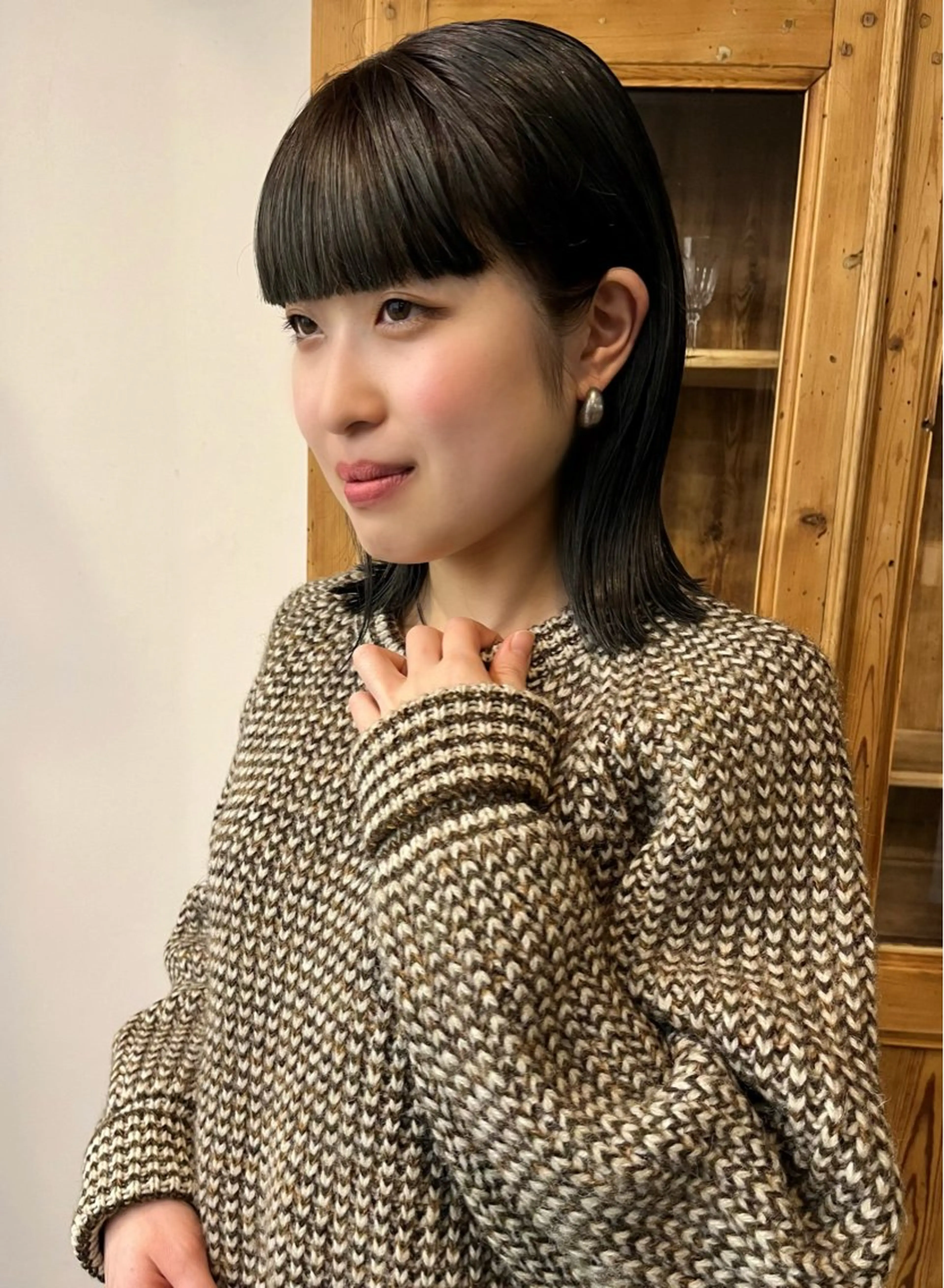 セミロング ￥0モデル募集中⭐️ 杏花のヘアスタイル