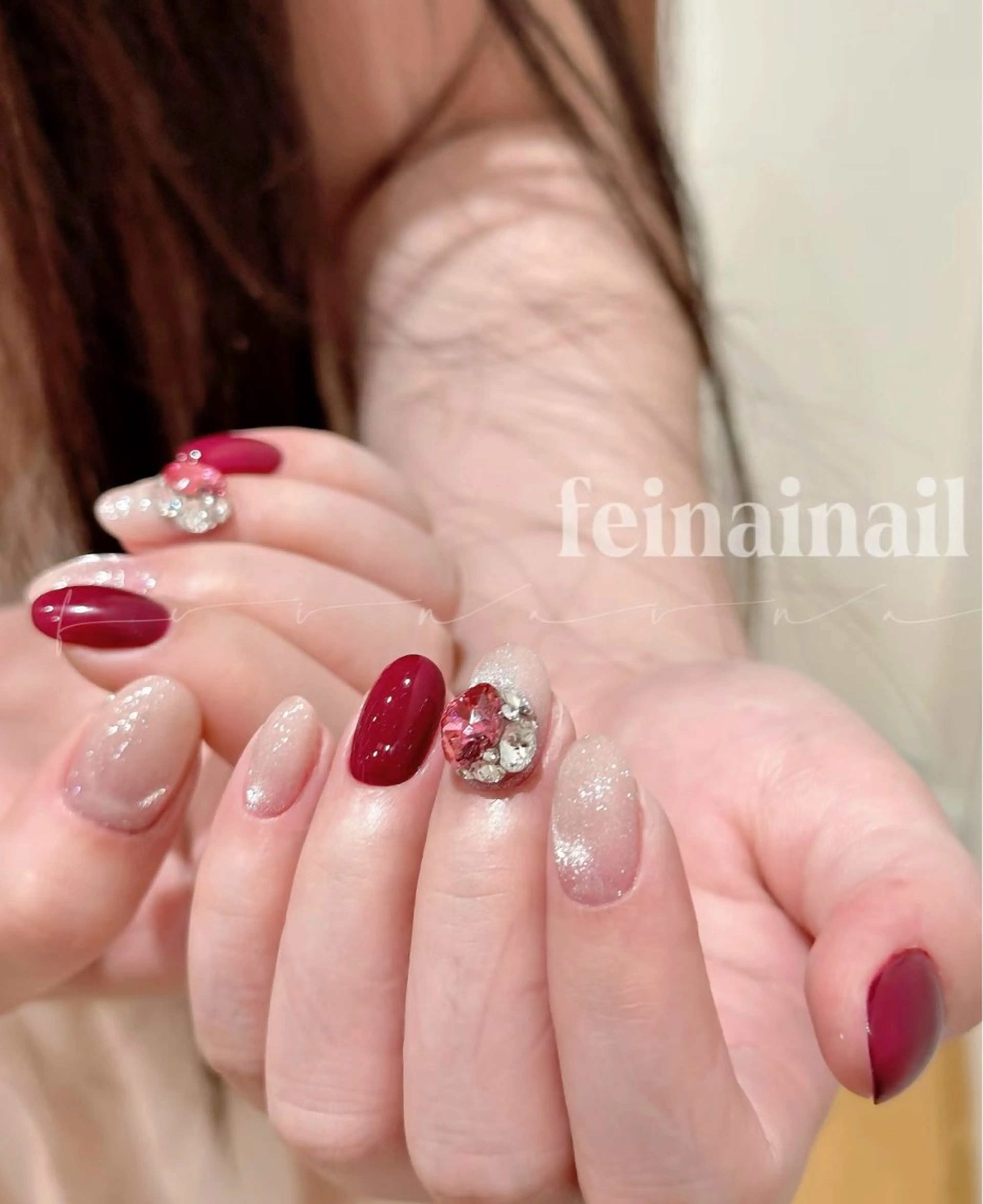 ネイル ハンドネイル 🫧 はる🩵のネイルデザイン