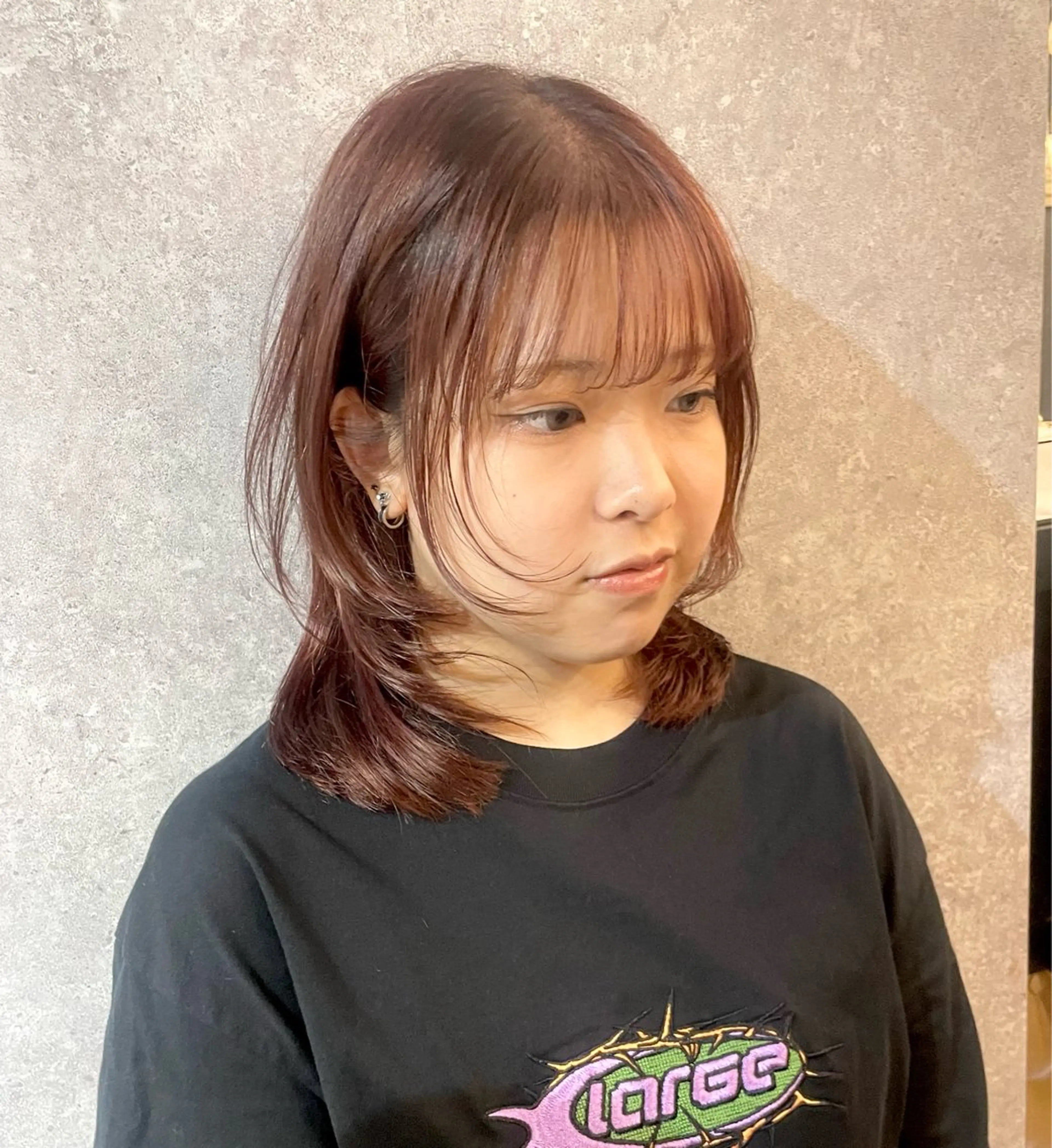 ショート 顔周りカット レイヤーカット カット トリートメント 🫧顔周りレイヤー/ ウルフ/縮毛/白倉のヘアスタイル