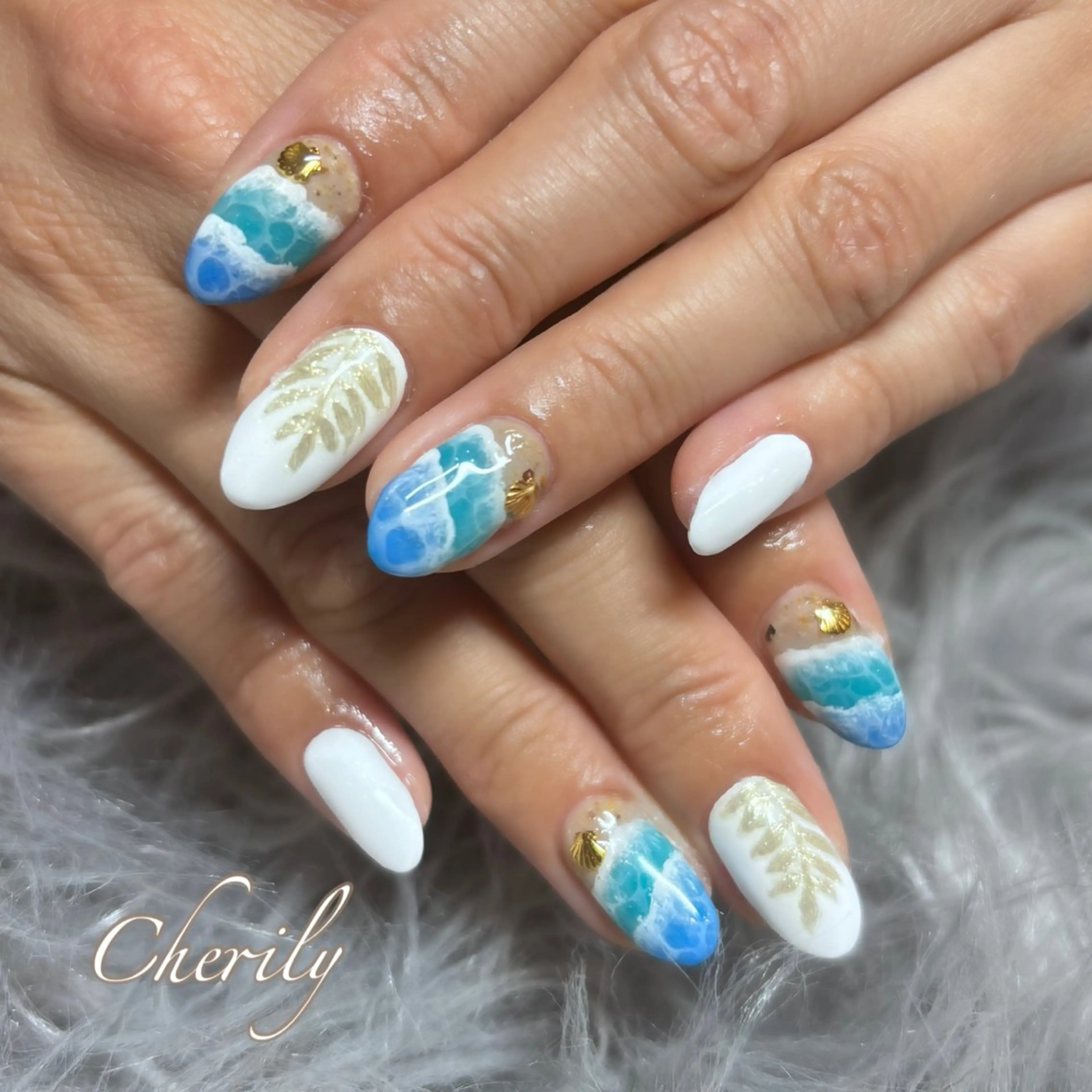 ネイル ハンドネイル CHERILY SAKURAのネイルデザイン
