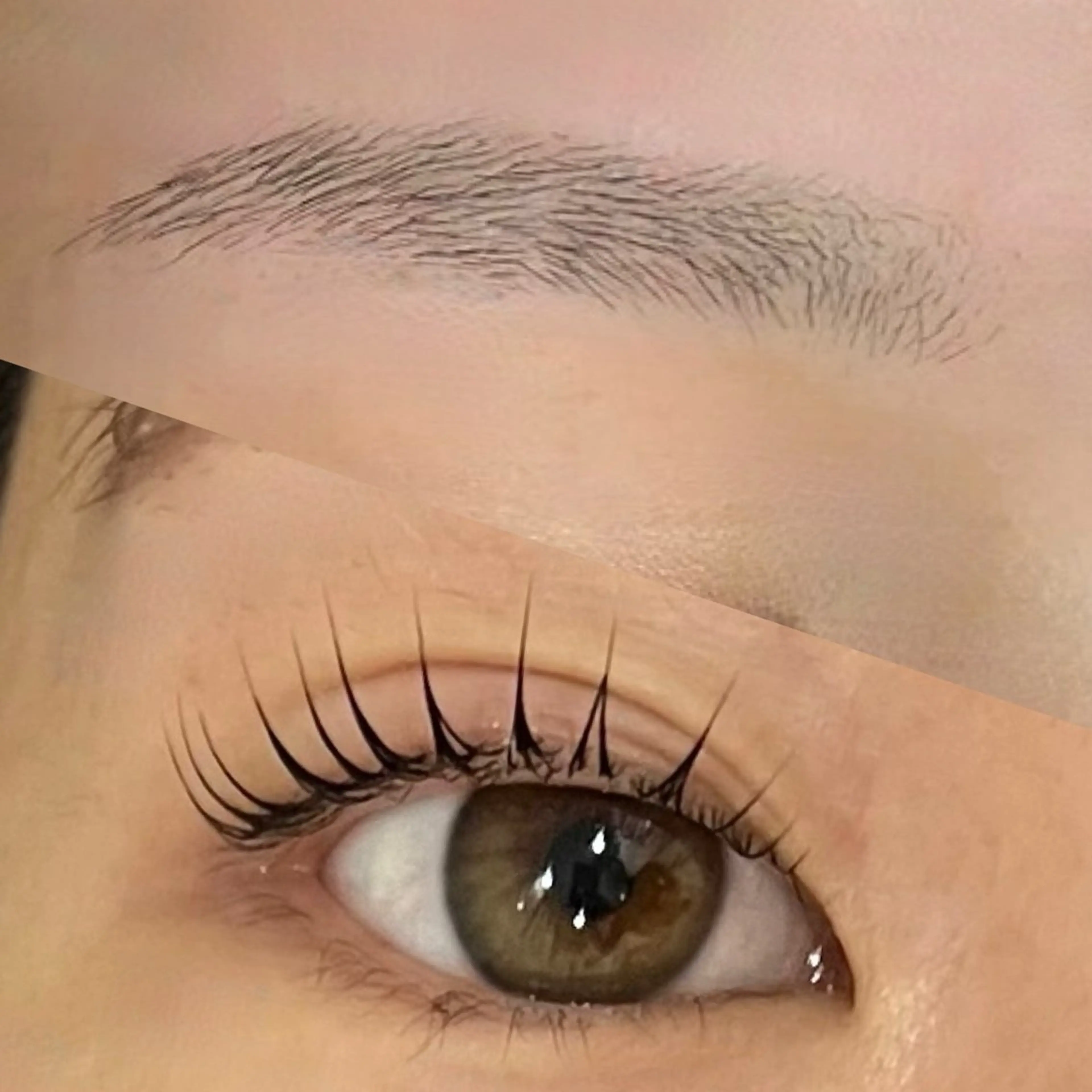 アイブロウ 眉毛ワックス脱毛 YAMADA SARINA🫧のマツエク・マツパデザイン