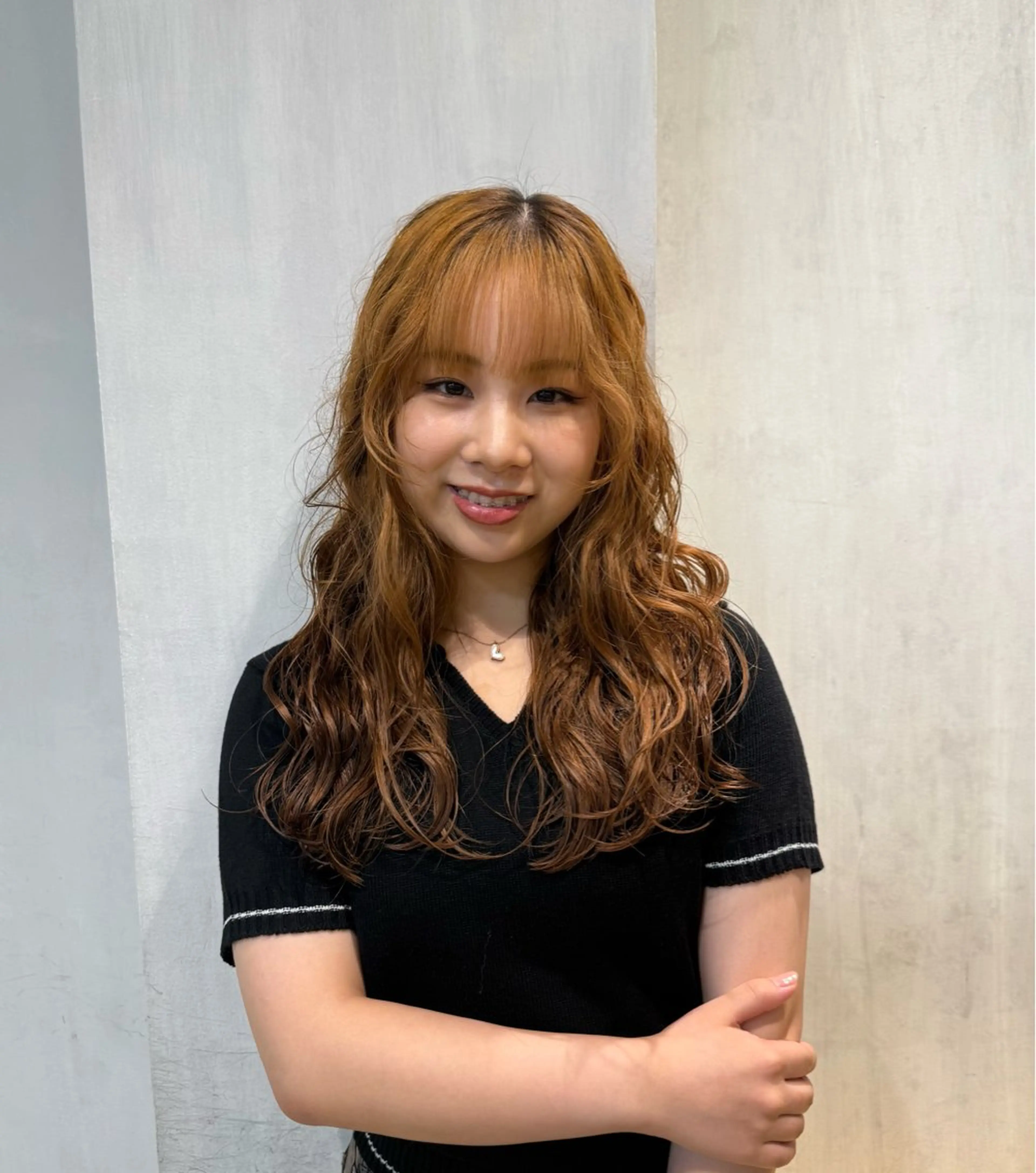 ロング レイヤーカット shuto/ ショートカット/本山のヘアスタイル