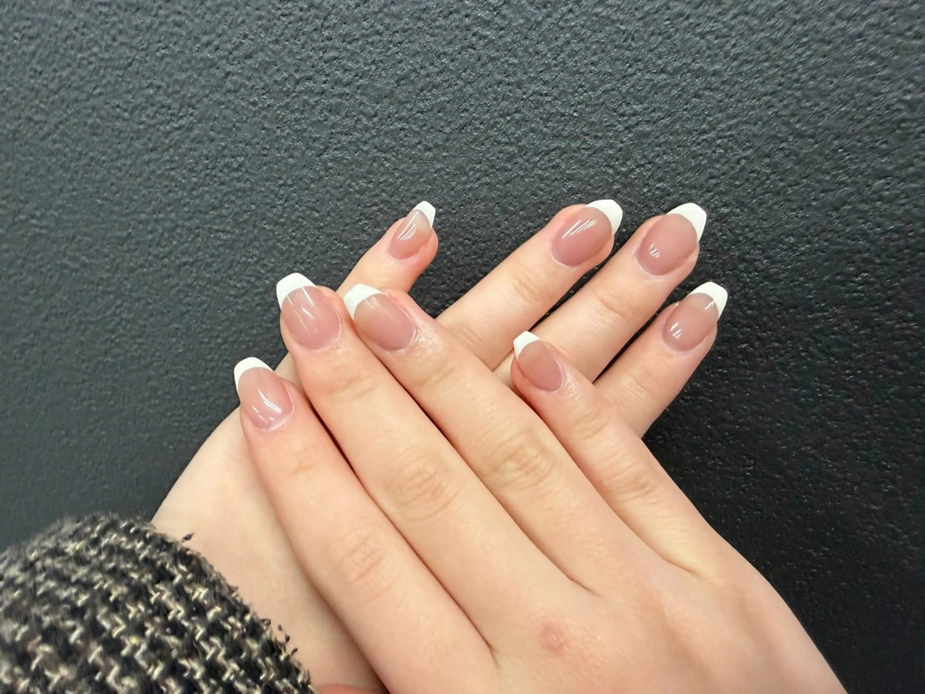 ネイル 韓国ネイル 持ち込み ニュアンスネイル ネイルチップ 冬ネイル ハンドネイル LISA ANA.CHUOのネイルデザイン