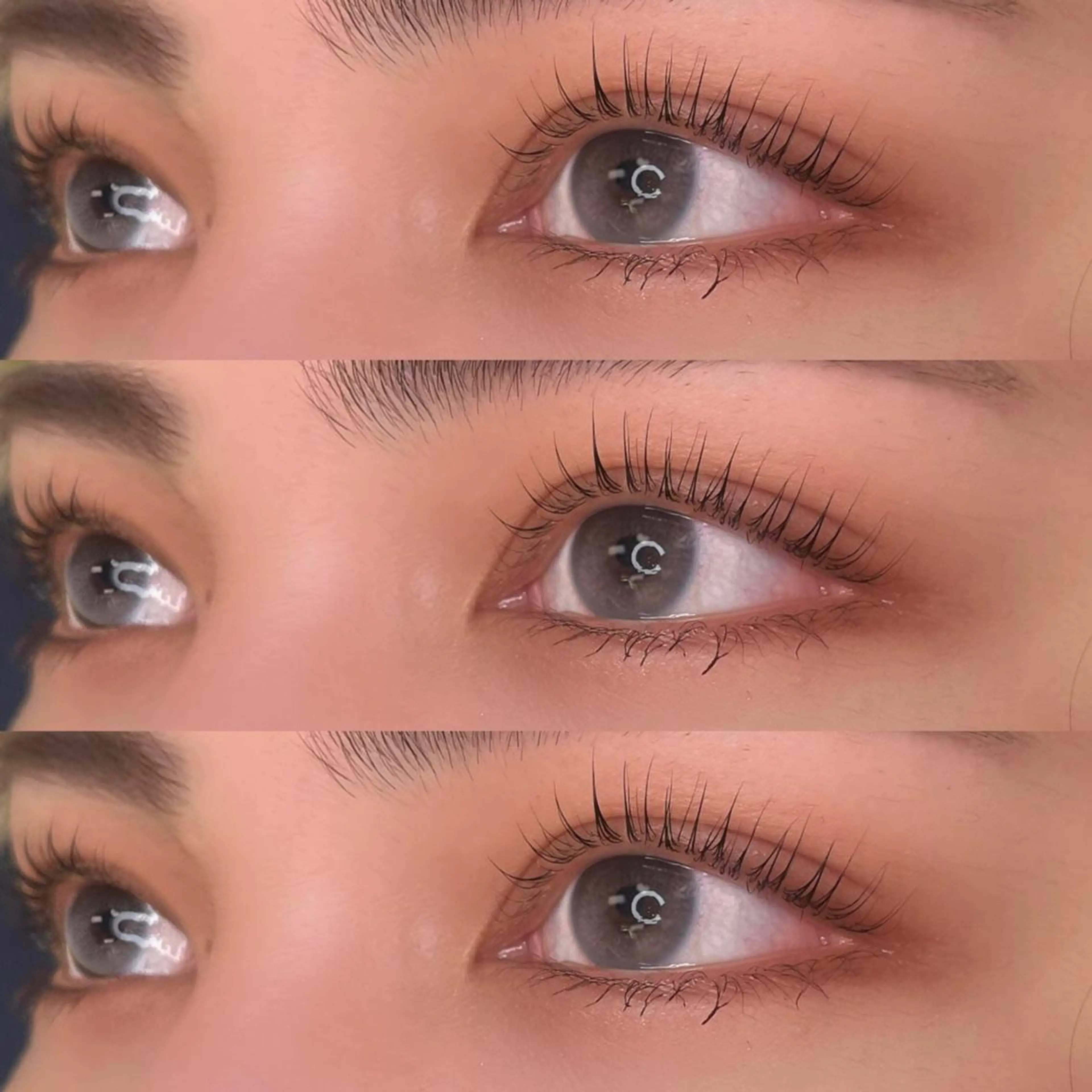 マツエク・マツパ パリジェンヌラッシュリフト まつげパーマ 一重×まつ毛パーマ LAUREL川崎店 ERIKO🐰束感♡のマツエク・マツパデザイン