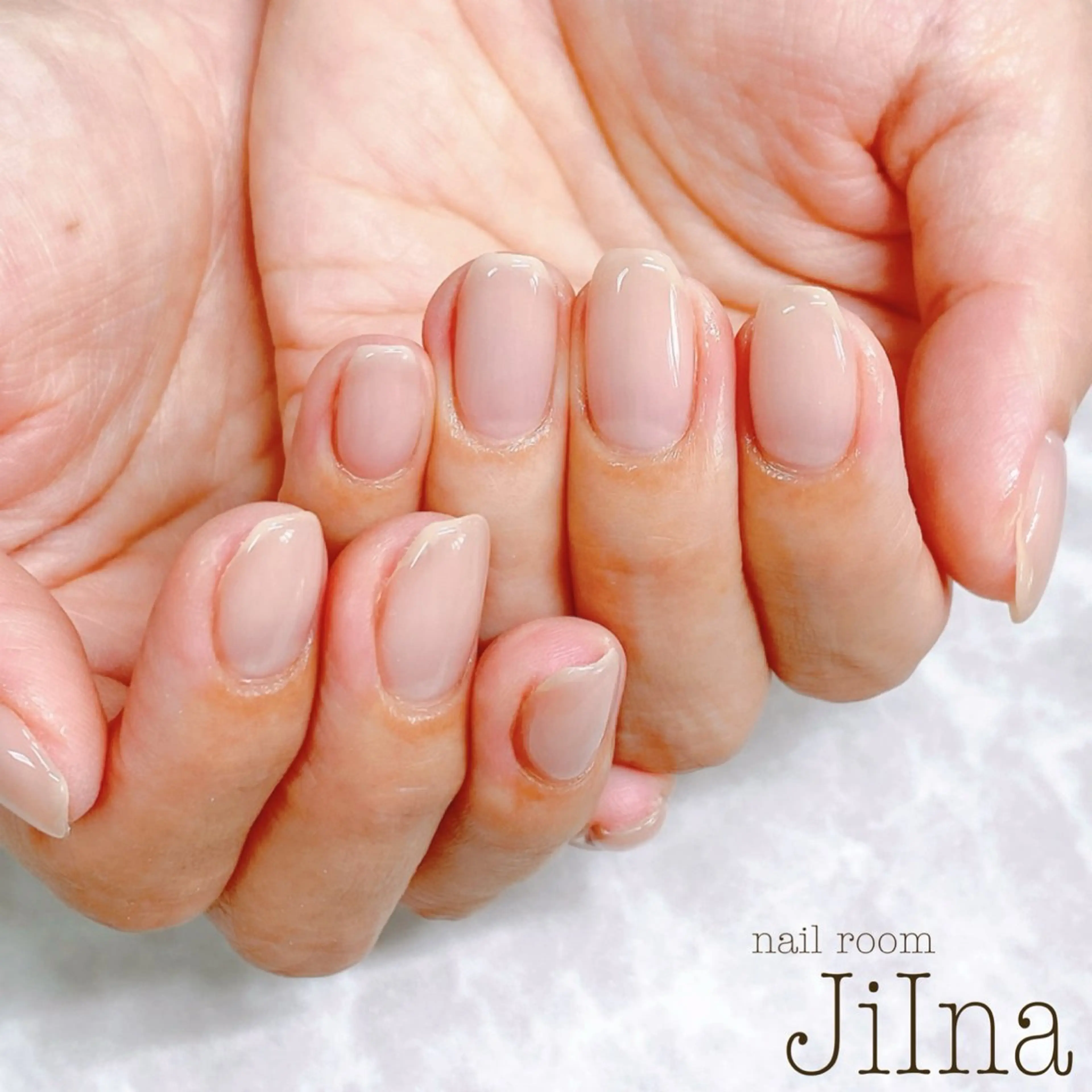 ネイル ワンカラーネイル JiIna nailのネイルデザイン