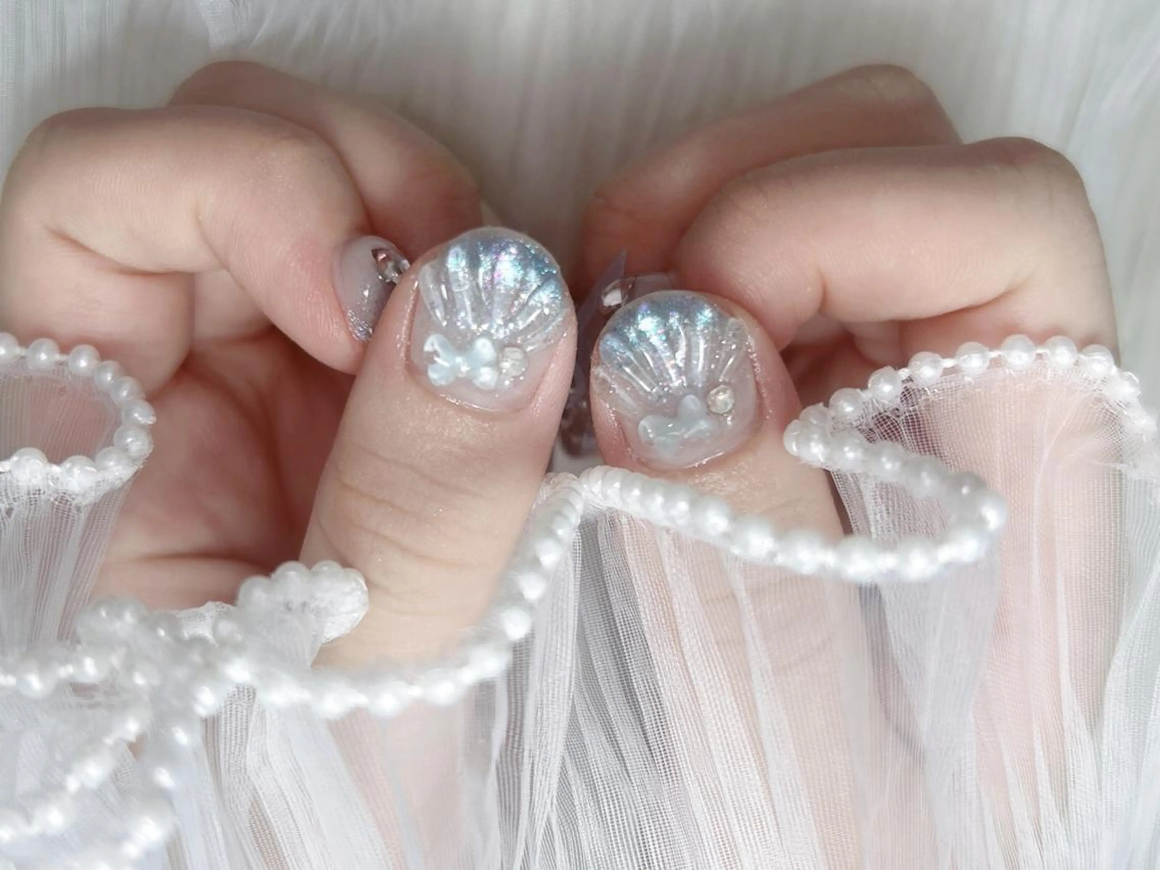 ネイル 🎀ゆうず 𝜗𝜚 ྀིのネイルデザイン