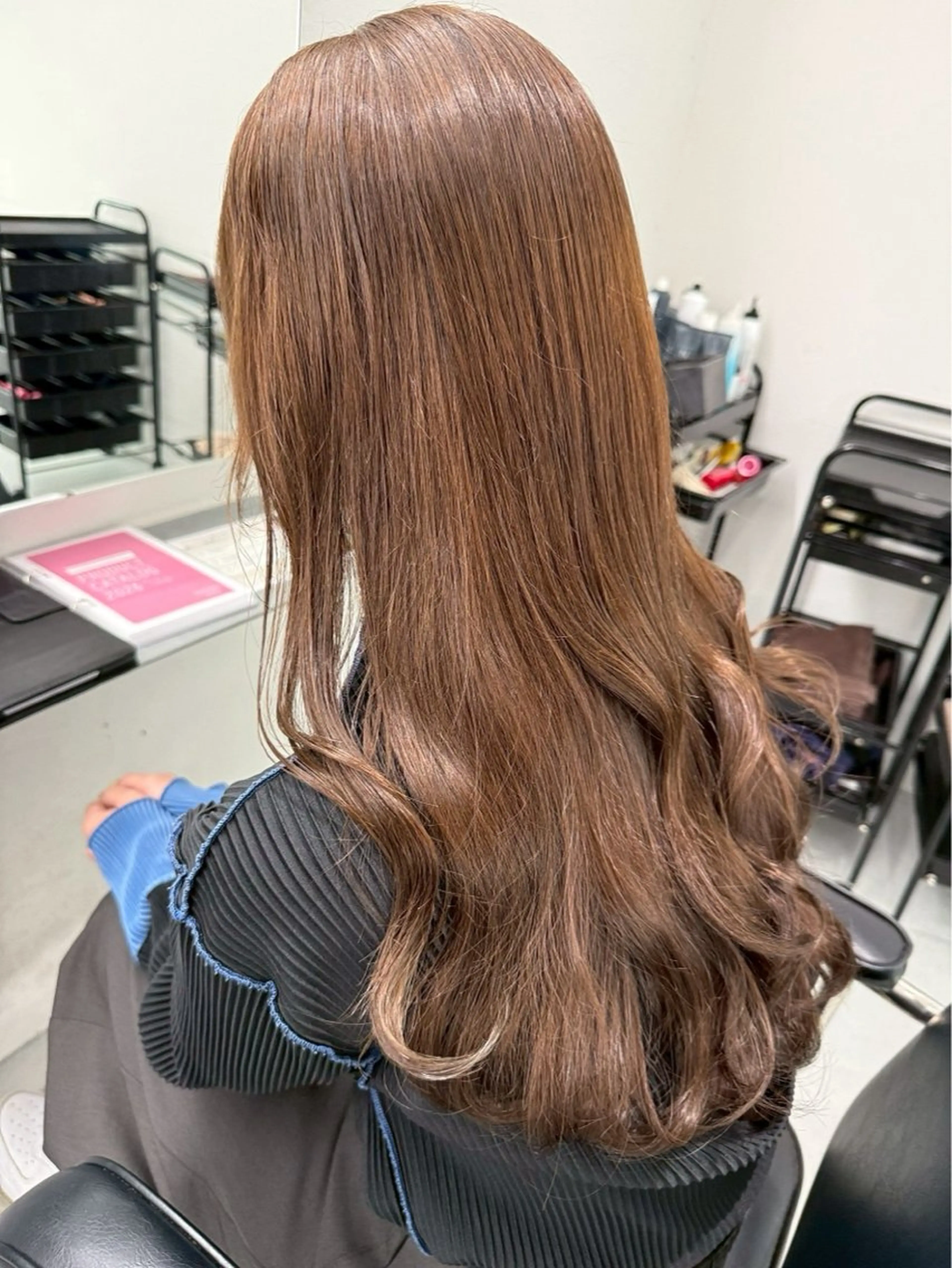 ロング カラー カラーモデル募集中 /新潟万代/かこ🩵のヘアスタイル