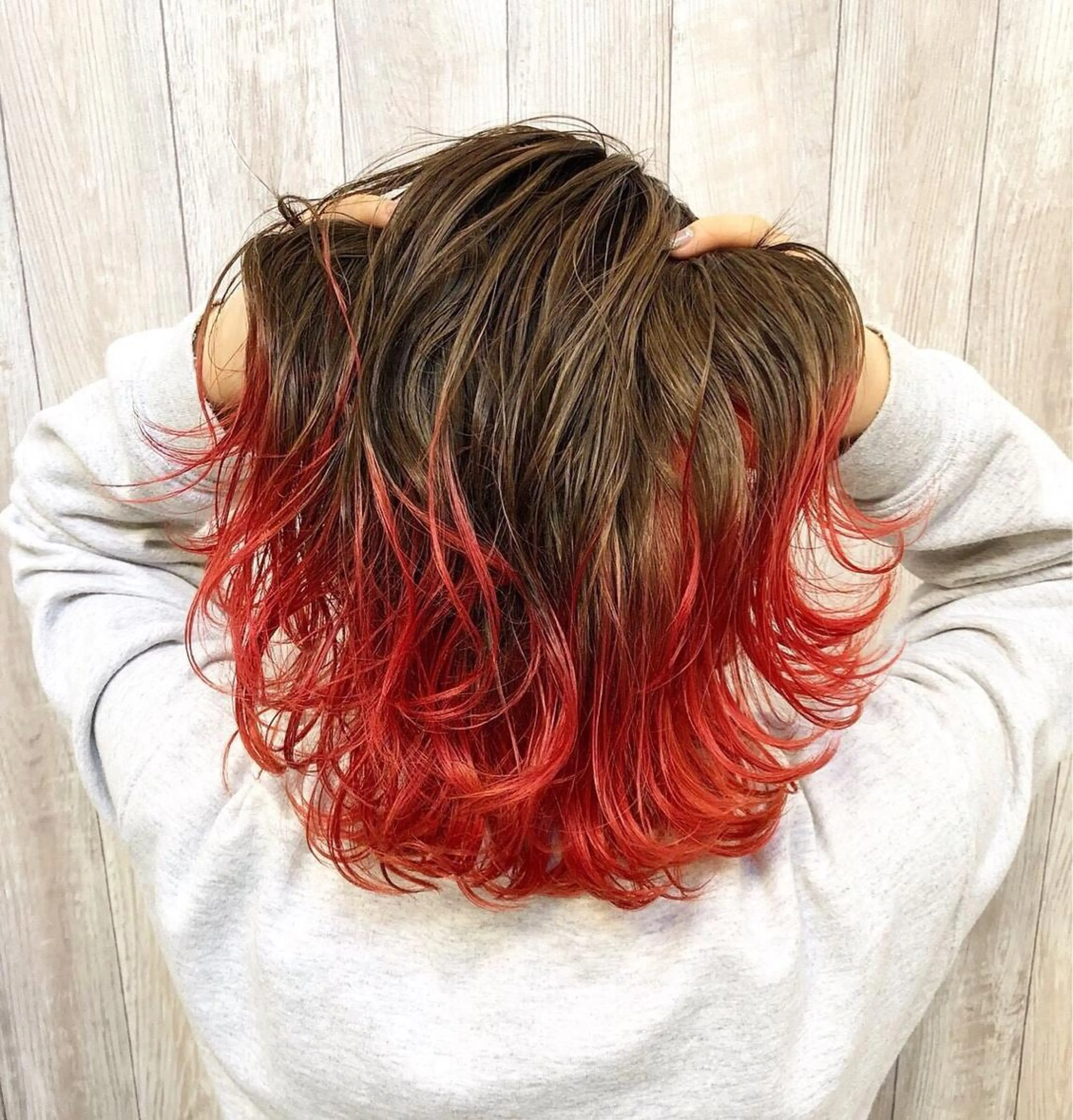 セミロング カラー ヘアカラー CADENZA+所属・中澤 昌美のヘアスタイル