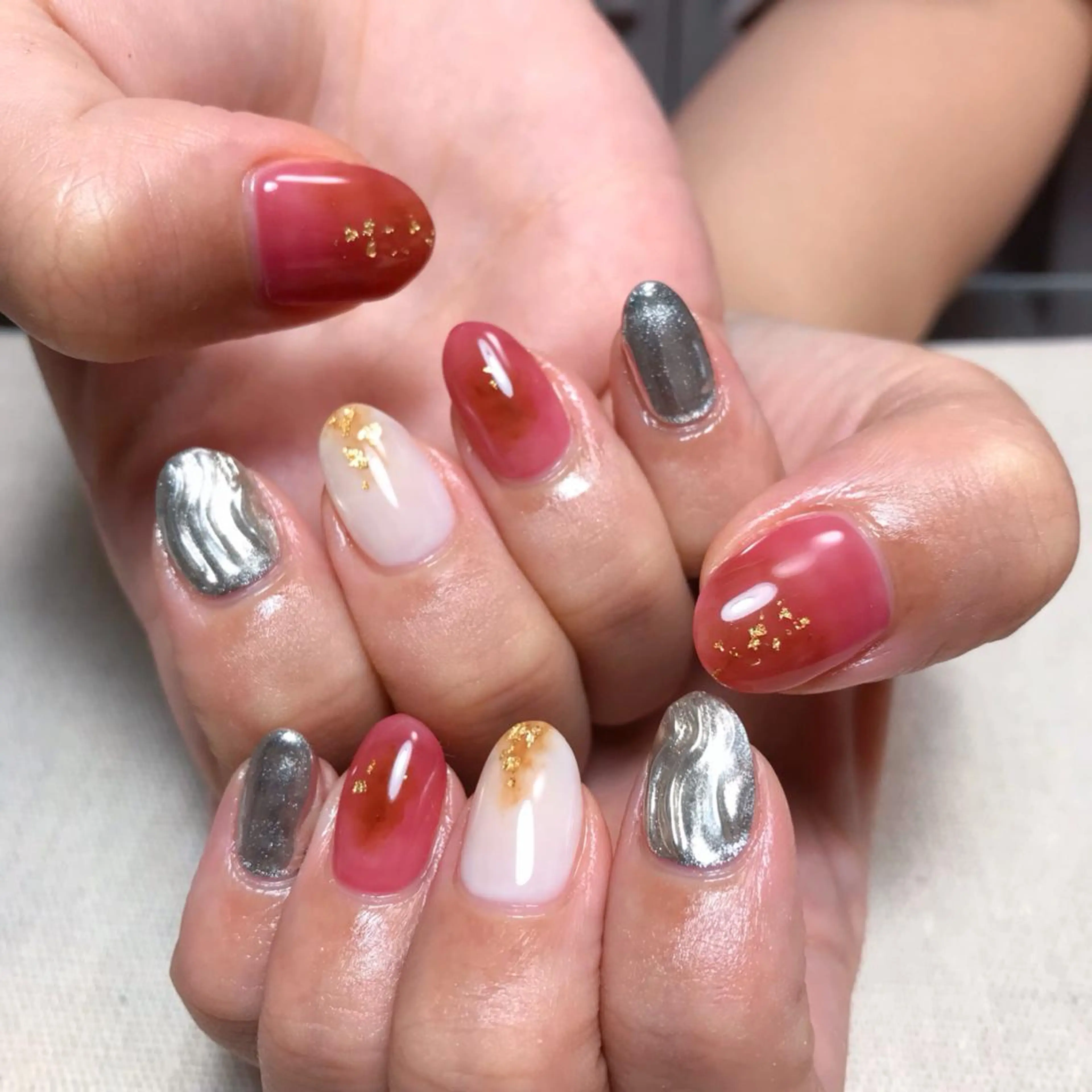 ネイル ハンドネイル 💅chainail _aiのネイルデザイン