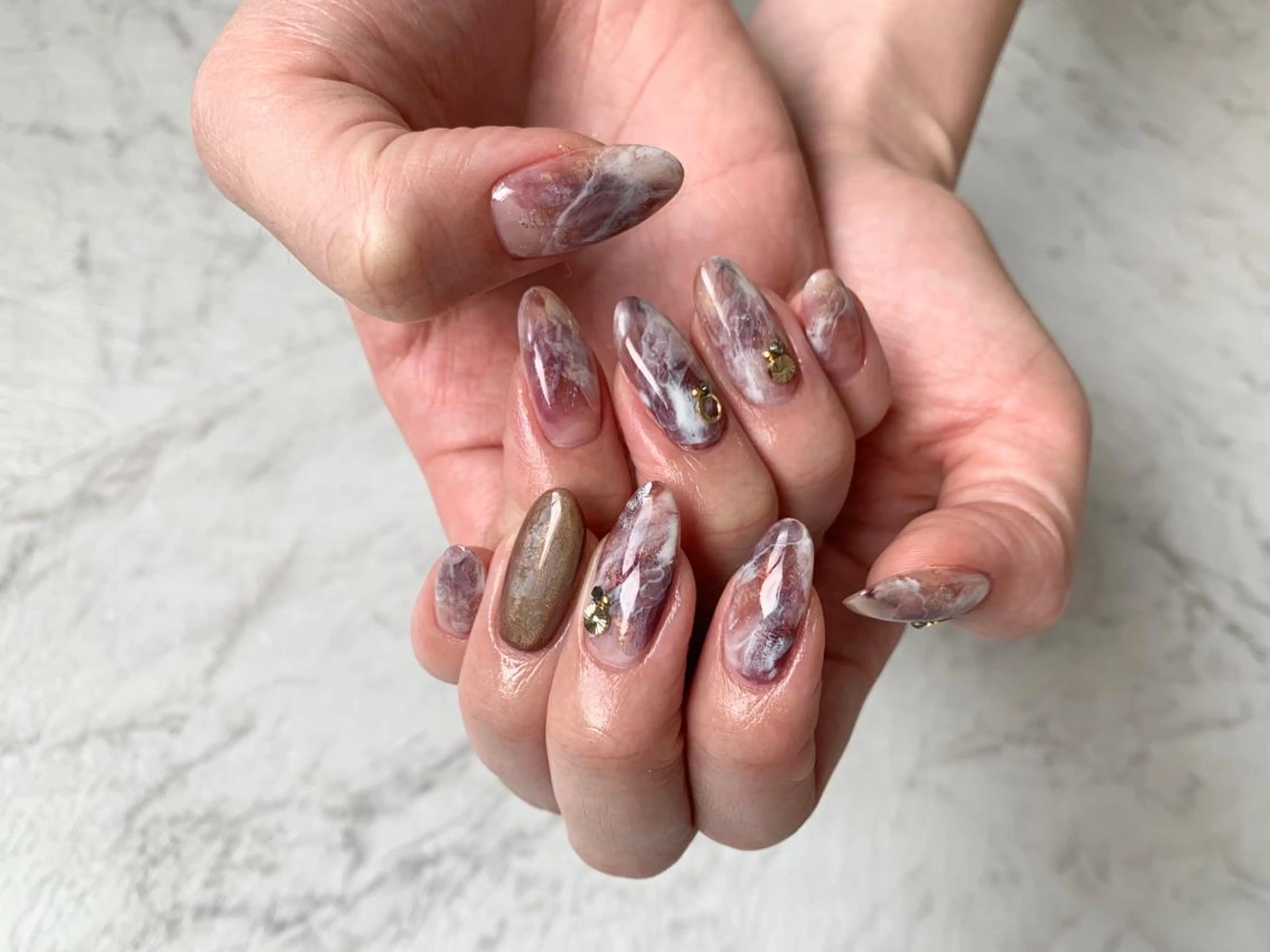 《オフあり》パラジェルシーズンネイル✨デザインおまかせ下さい◎ニュアンス◎カウンセリング込みの写真