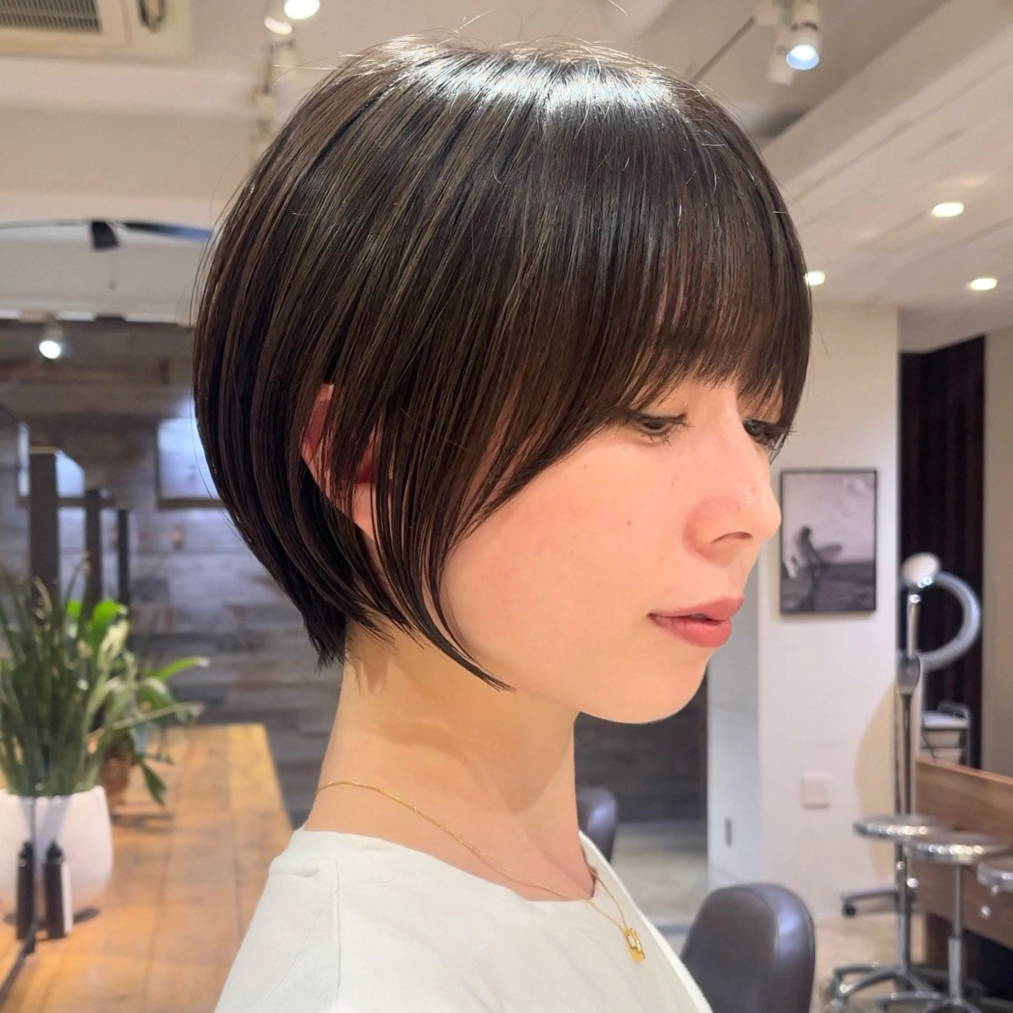 ショート カラー ショートボブ 丸みショート ボブ ショートヘア 🌟ショートボブ特化 美容師🌟ジョセフのヘアスタイル