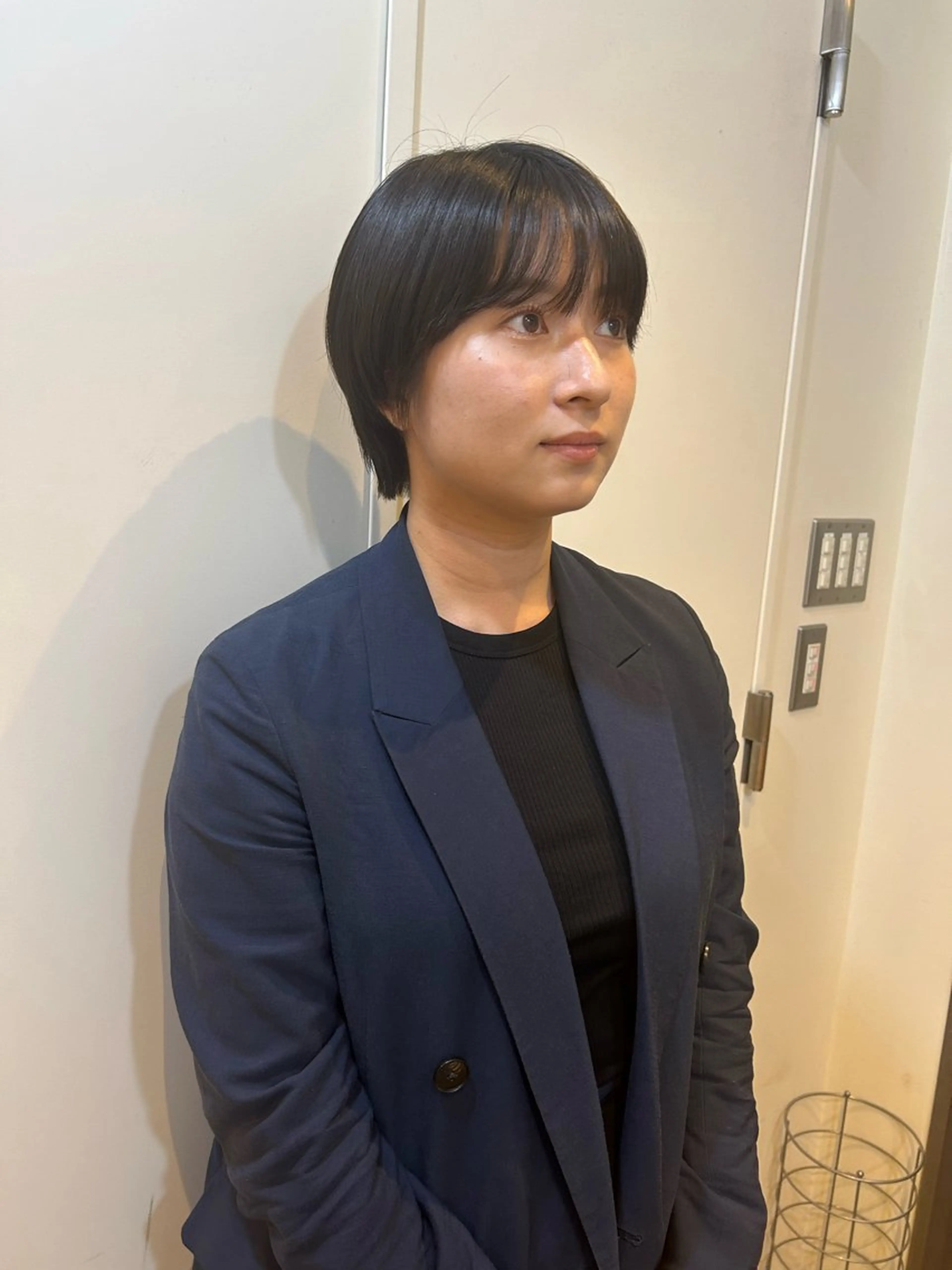 ショート カラー yumeka🩶ボブ 暖色/透け感カラーのヘアスタイル