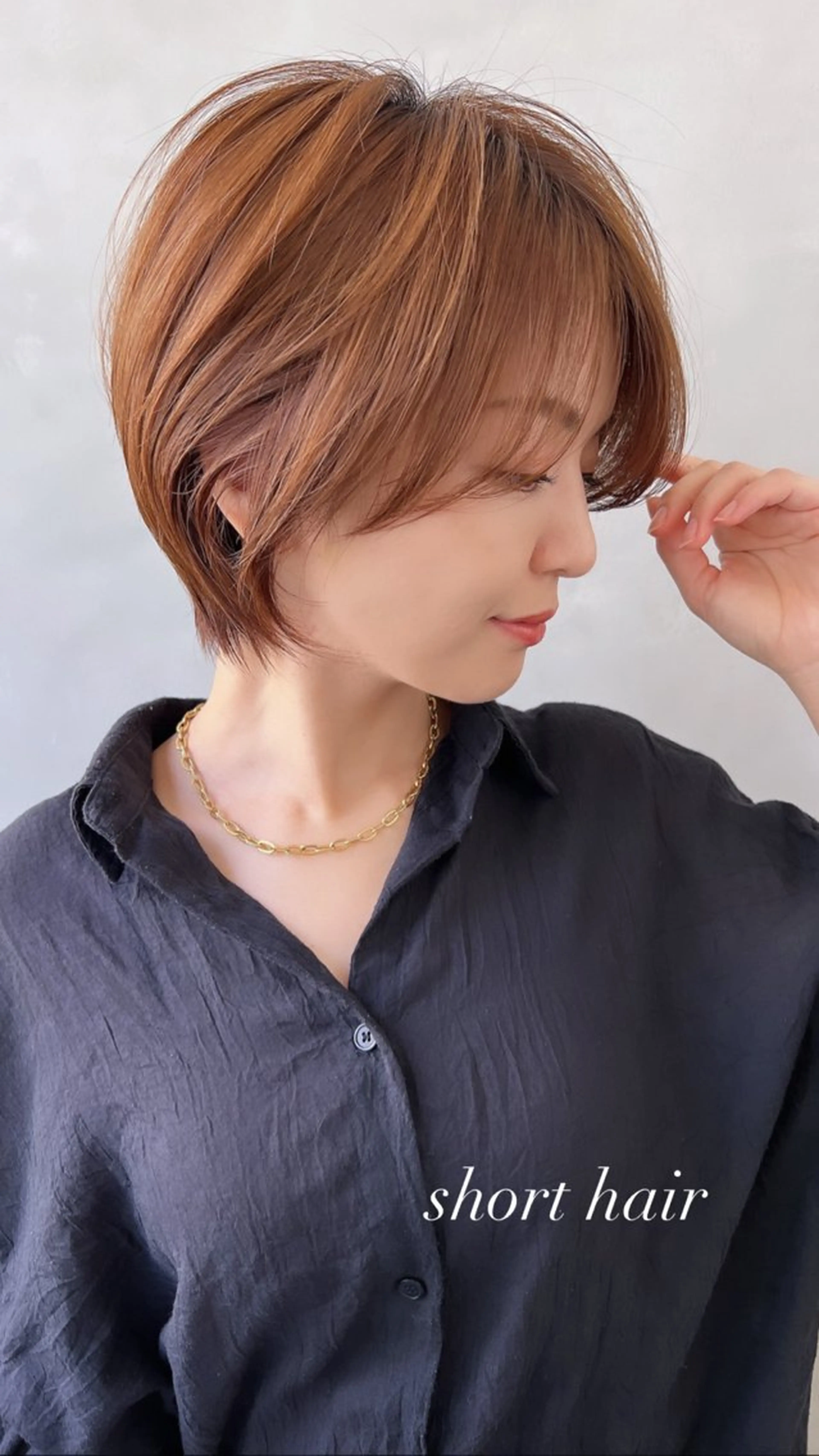 ショート カラー LA KING GINZA TOKYO所属・🧡ショートの達人 🧡SHOのヘアスタイル