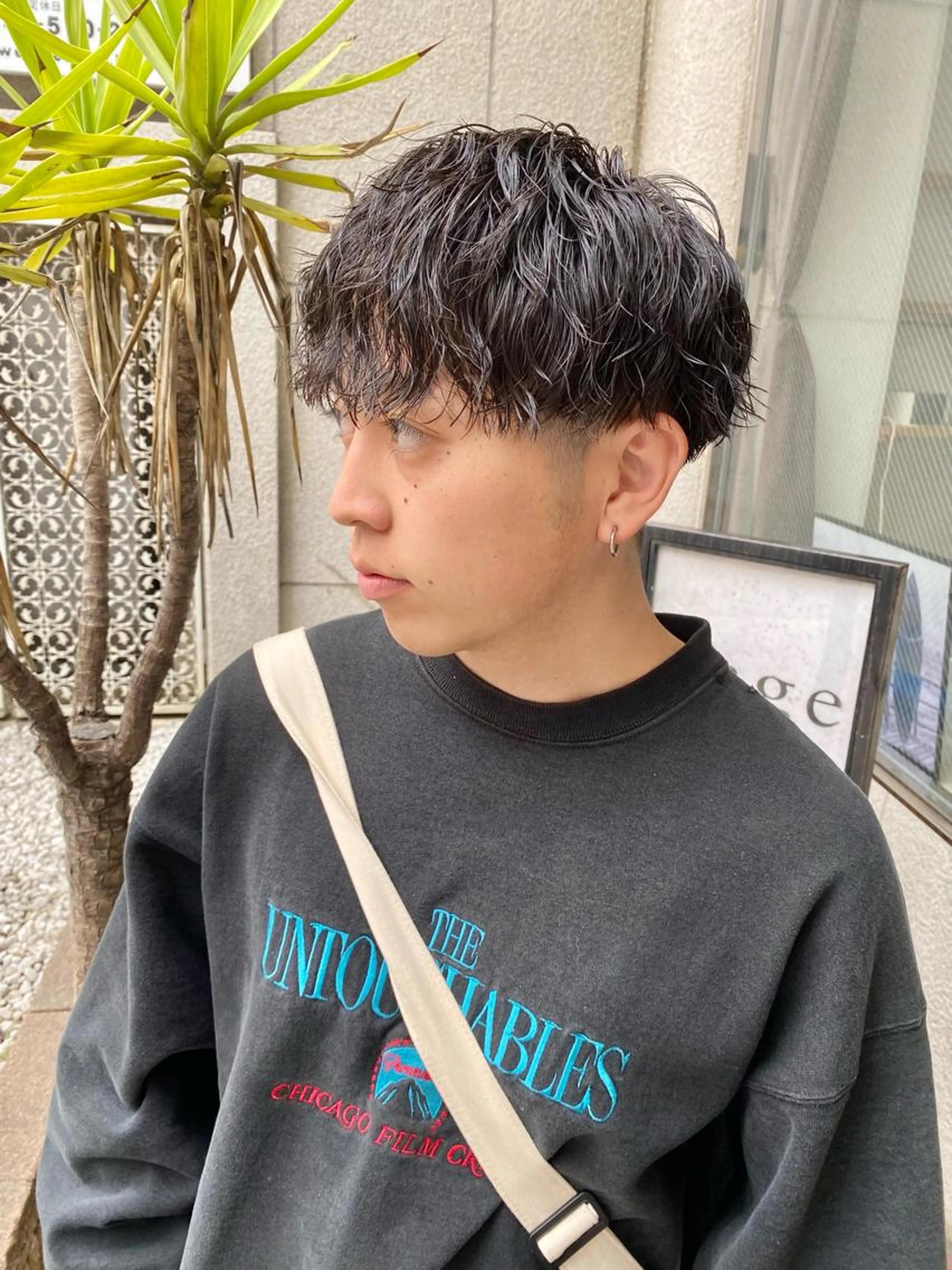 🦈メンズカット＋ツイストスパイラルパーマ🦈【王道スタイル✨】の写真