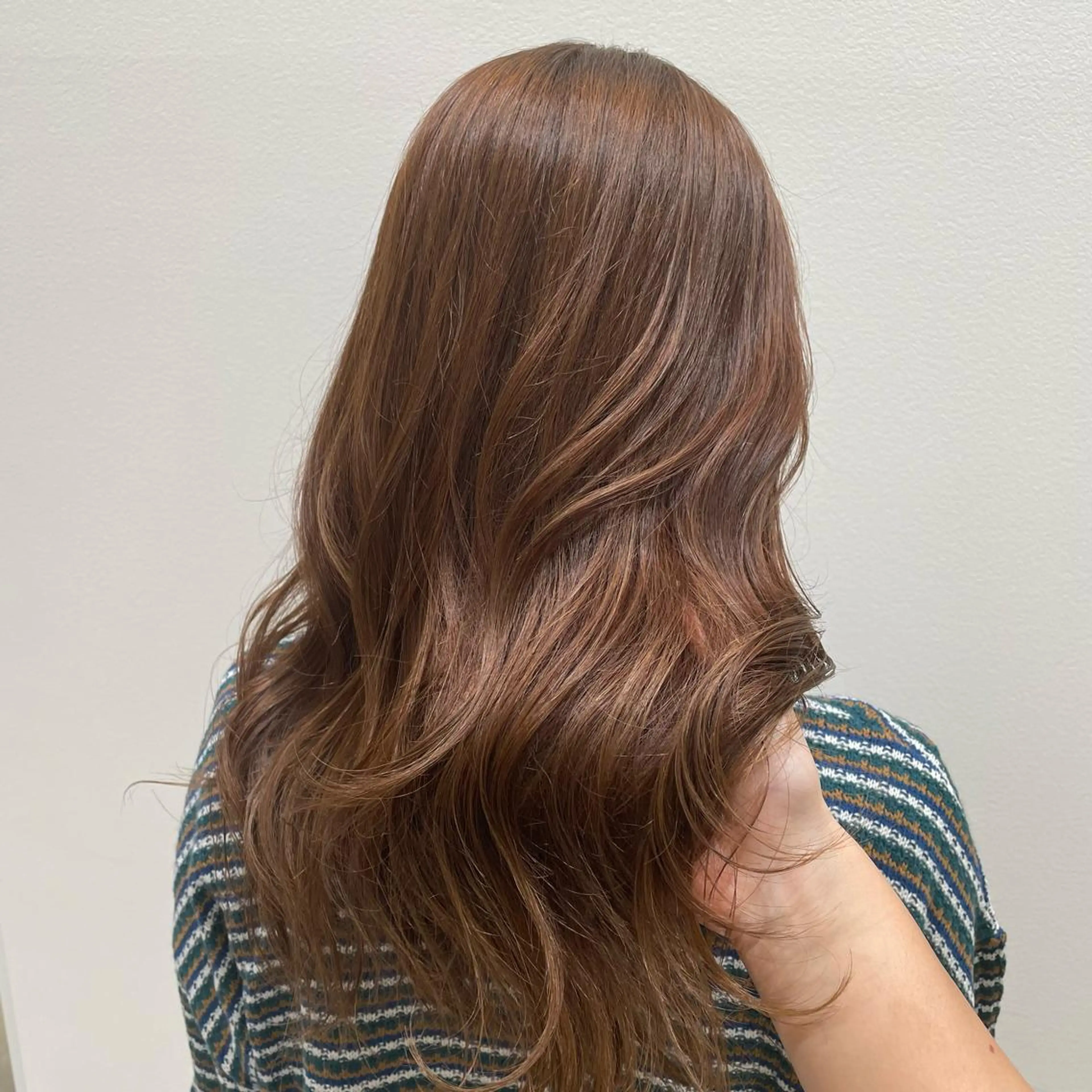 ロング パーマモデル募集🌈 森脇帆南のヘアスタイル