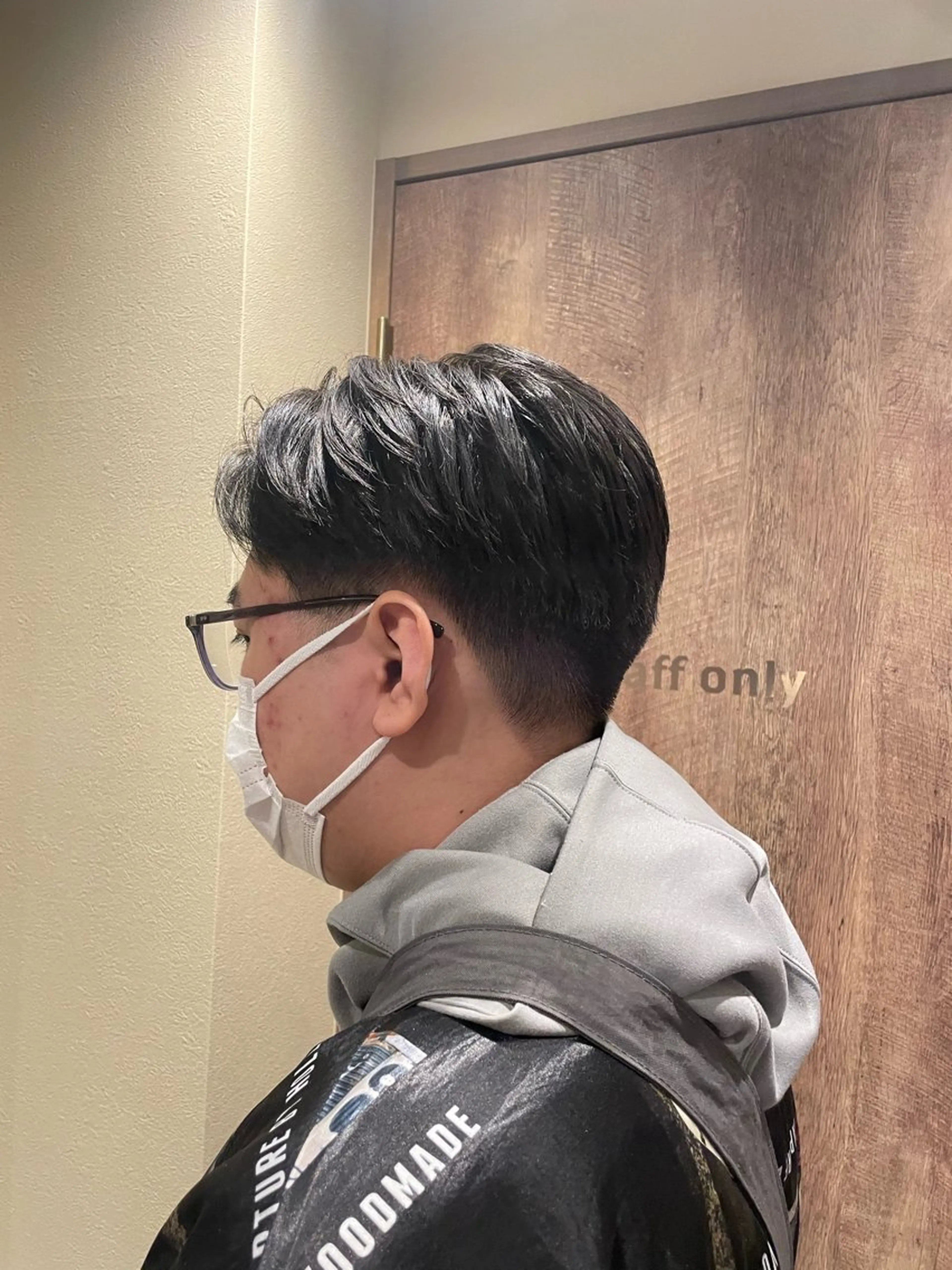 メンズ 山口里莉 /パーマモデル募集のヘアスタイル