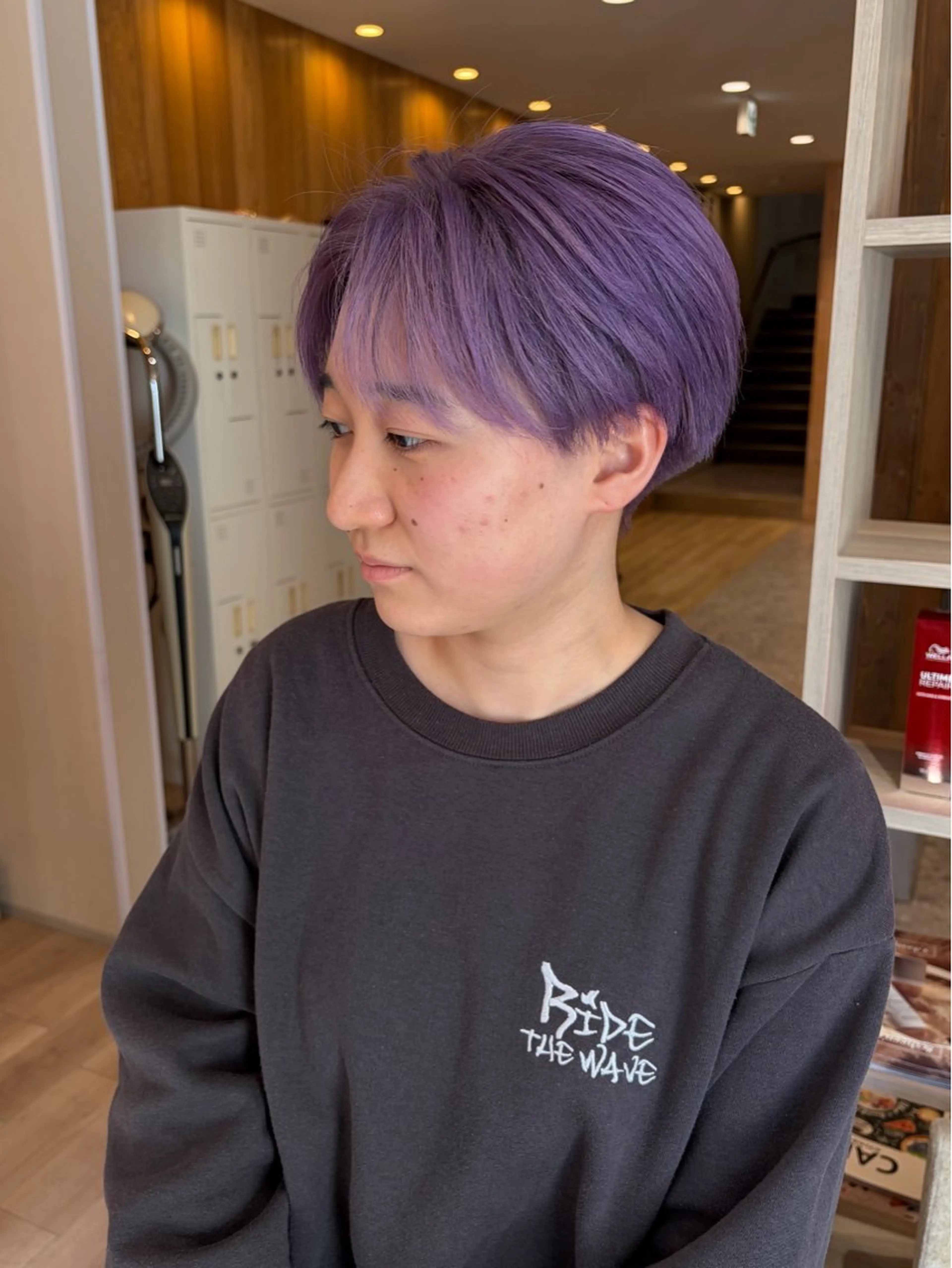 ショート カラー 髪質改善カラー🌈✨ 加藤 愛のヘアスタイル