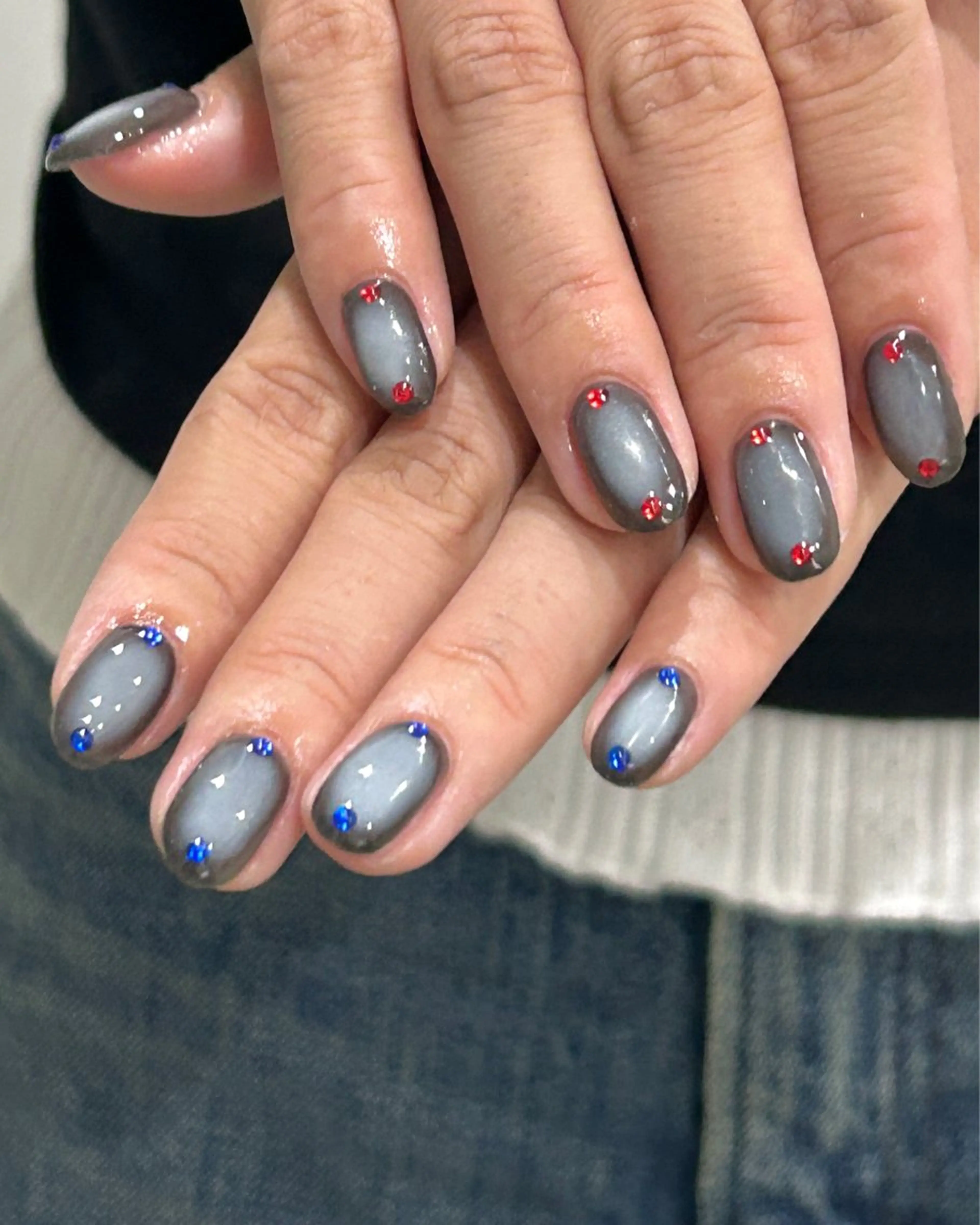 ネイル ハンドネイル CAFUNÉ TOKYO所属・🎼CAFUNÉ_ TOKYO.•*¨のネイルデザイン