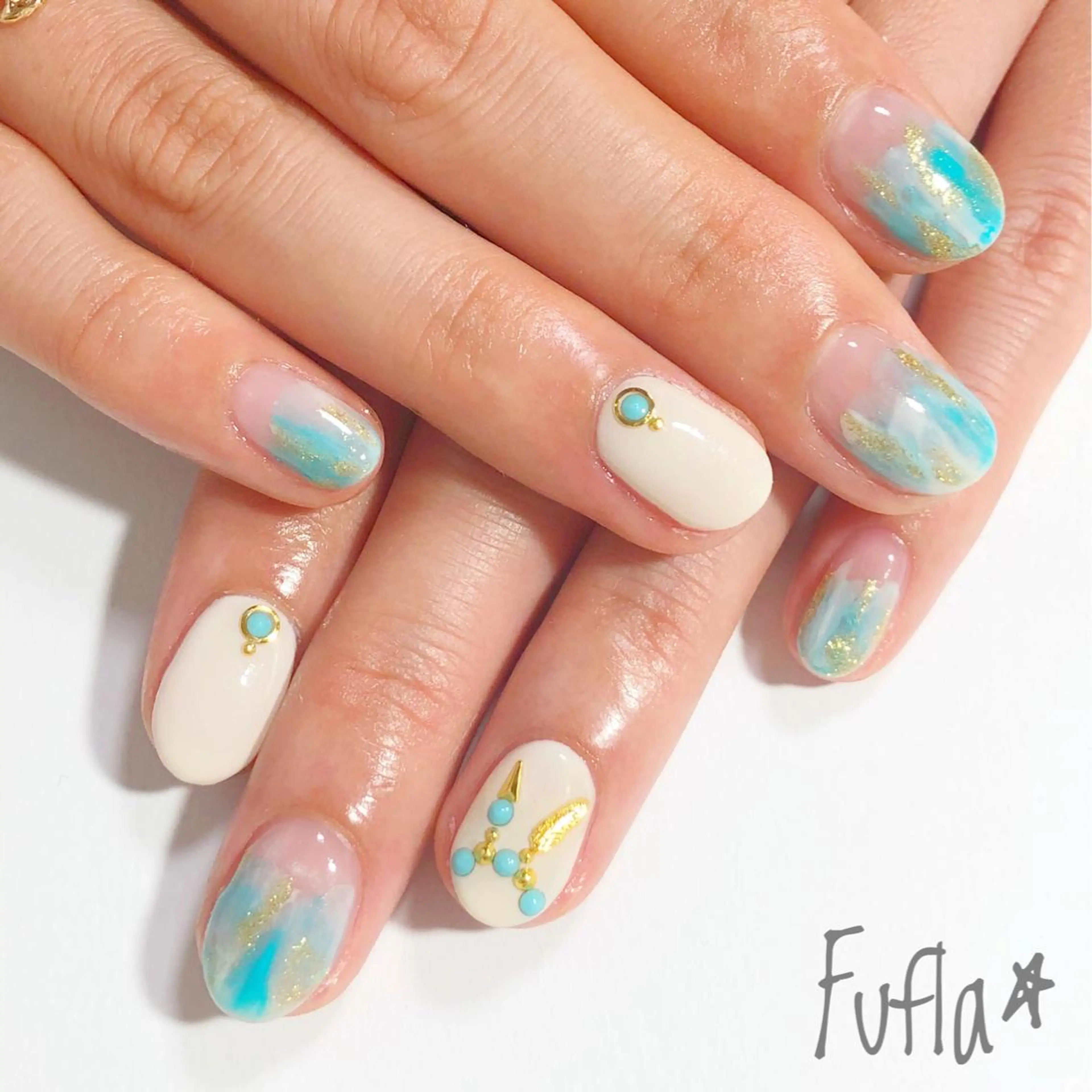 ネイル プライベートサロン Fuflaのネイルデザイン