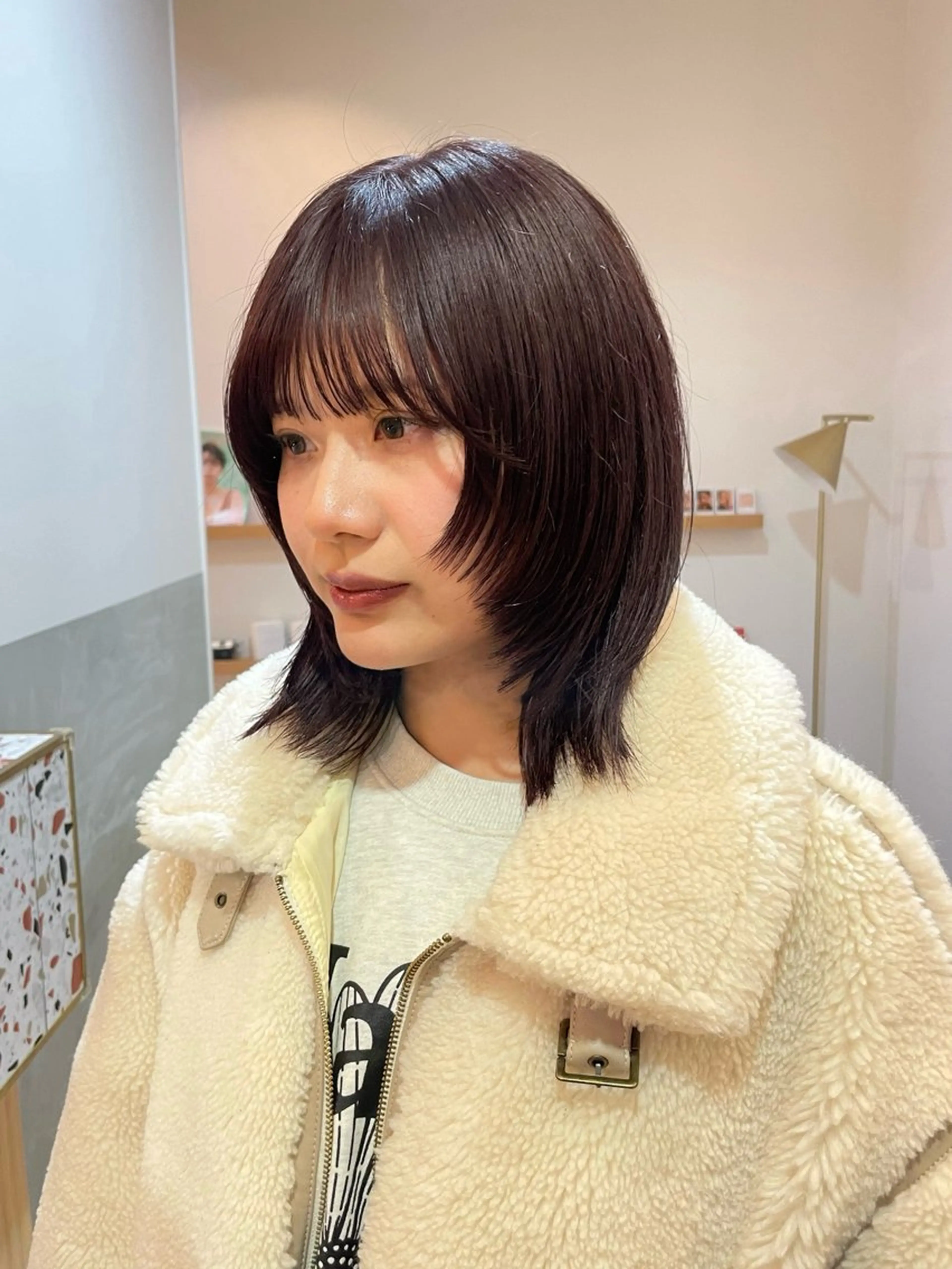 ショート 似合わせ/ベージュ /レイヤー/りほ🤍のヘアスタイル