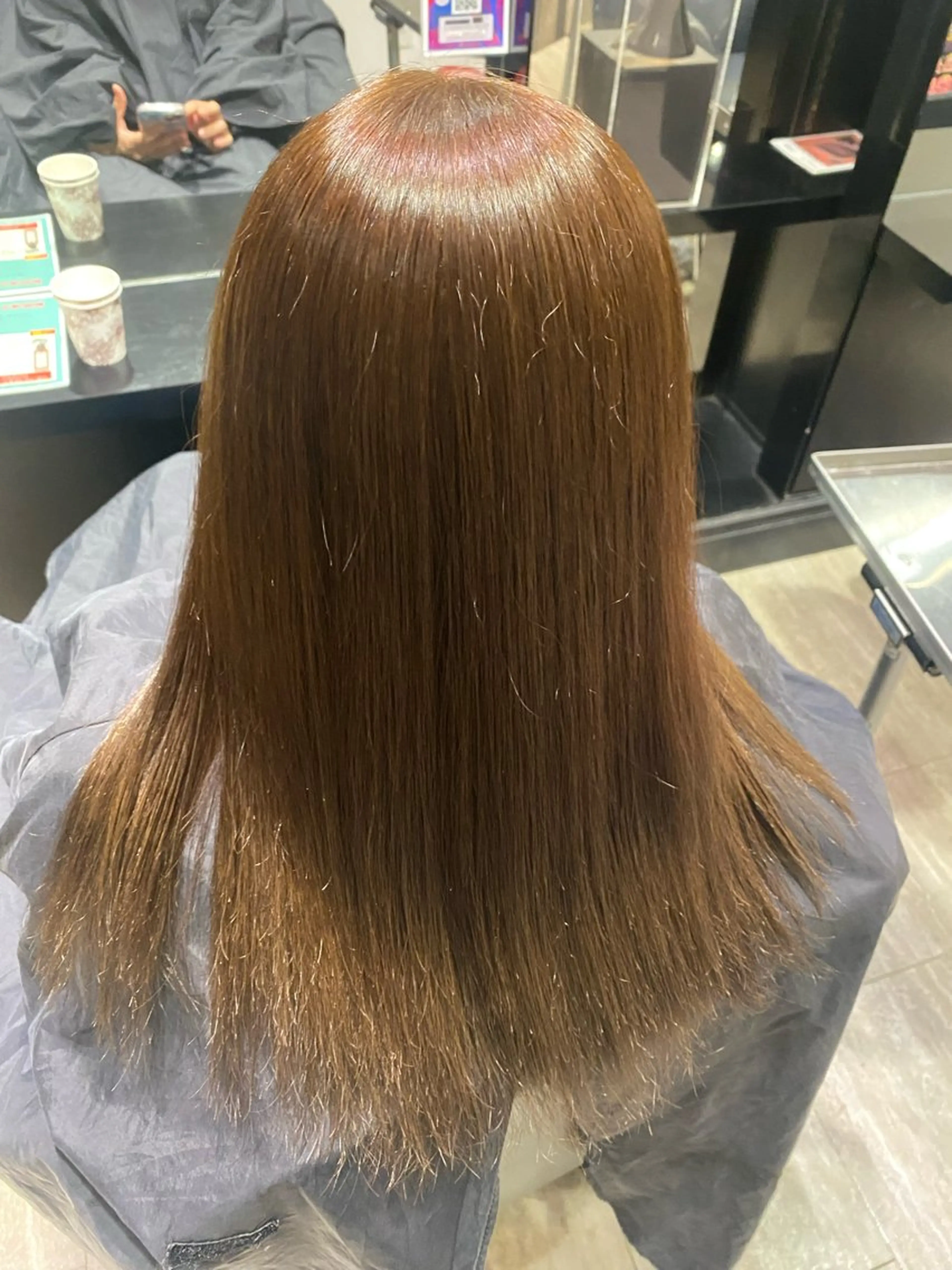 ロング カラー トリートメント ヘアカラー トリートメント 水野 聖哉のヘアスタイル