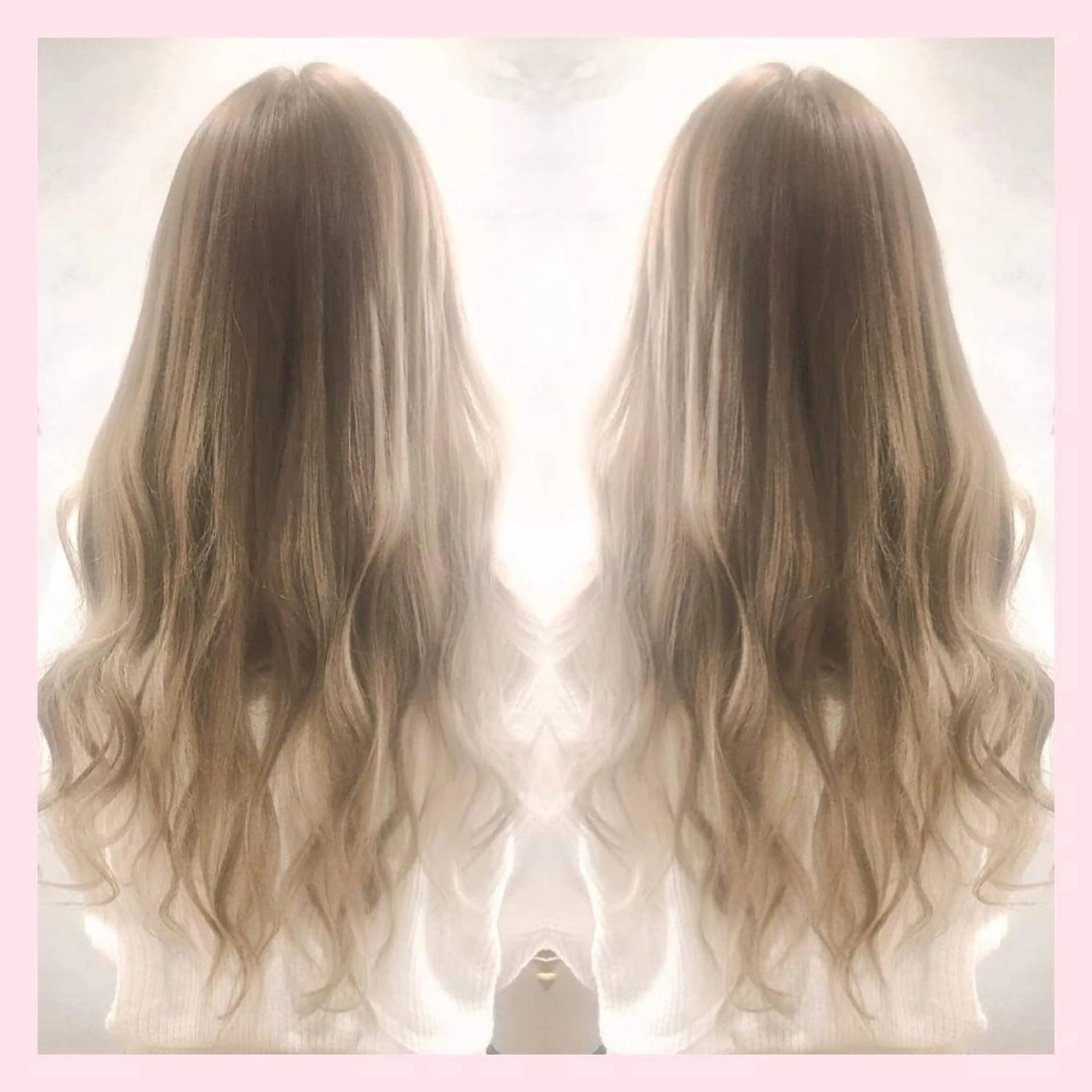 セミロング カラー エクステ シシド ユウスケ Aceのヘアスタイル