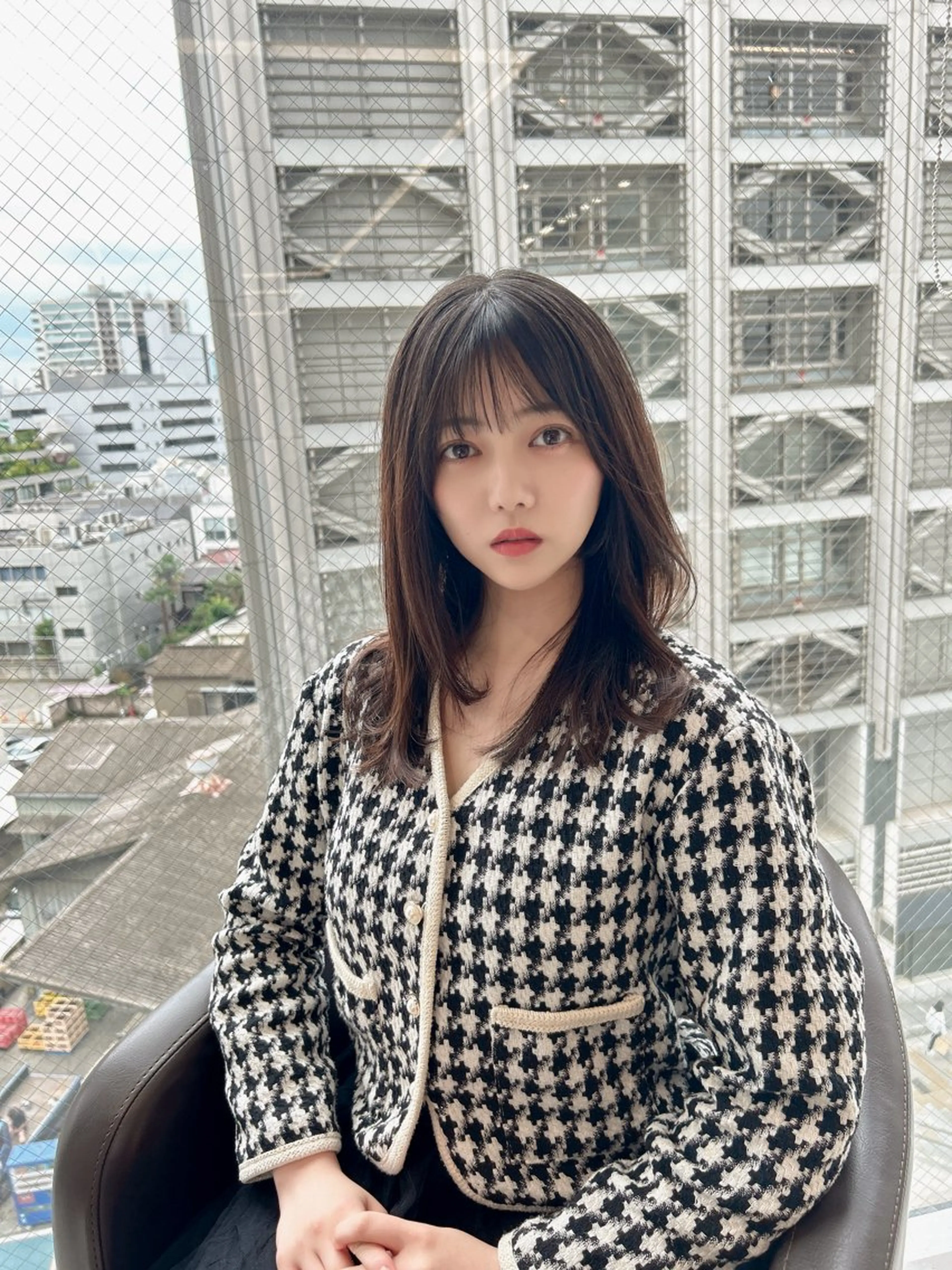 ミディアム カラー ヘアアレンジ カット ヘアカラー トリートメント 【代表】 たき〜のヘアスタイル