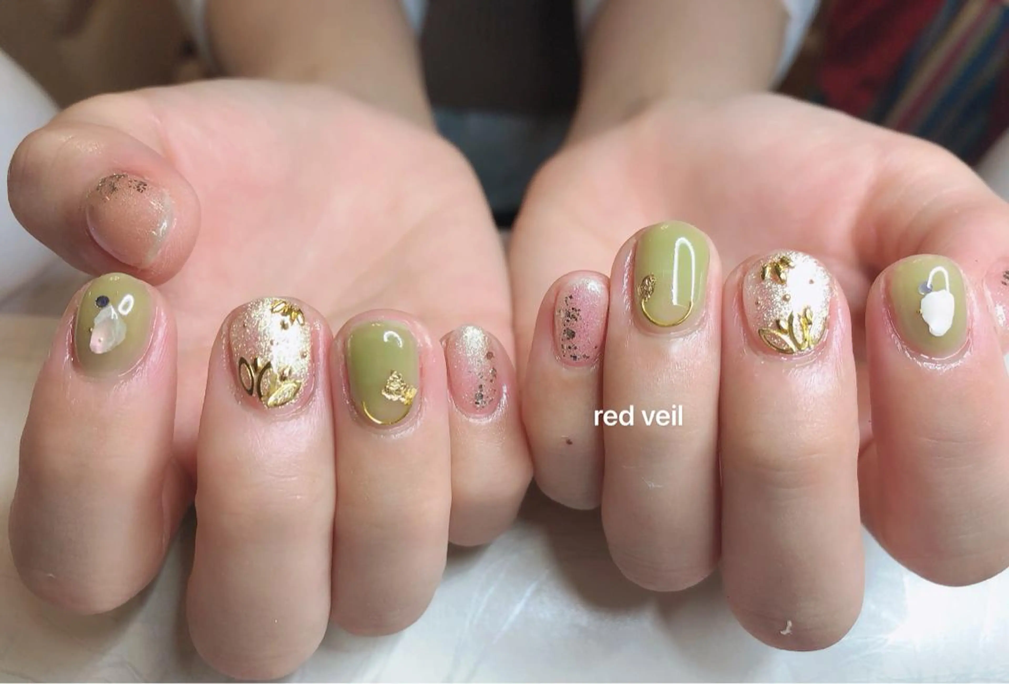 ショート ネイル 長さ出し専門 nynaのネイルデザイン