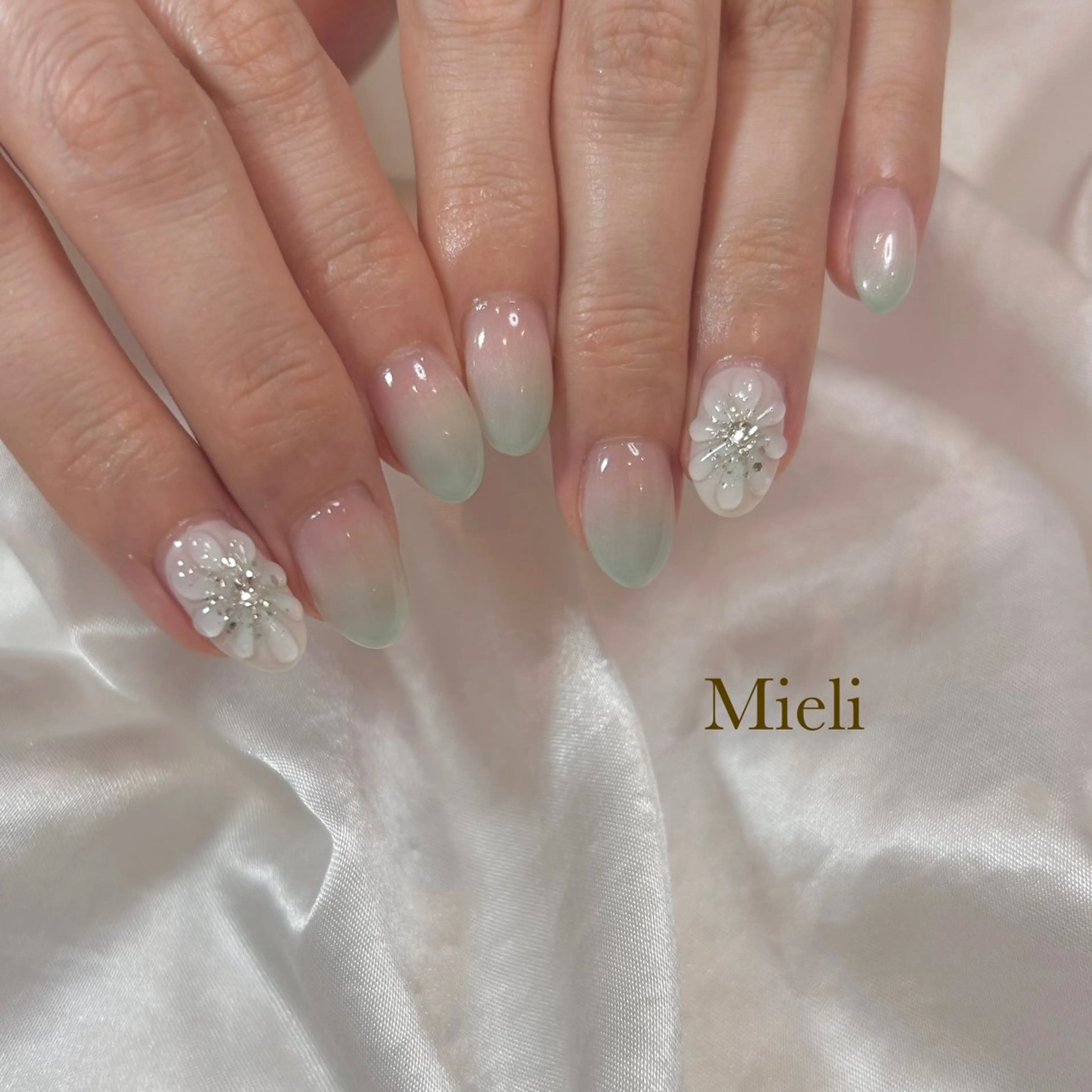 ネイル ハンドネイル ネイリストUSUI♡ パラジェルフィルインのネイルデザイン