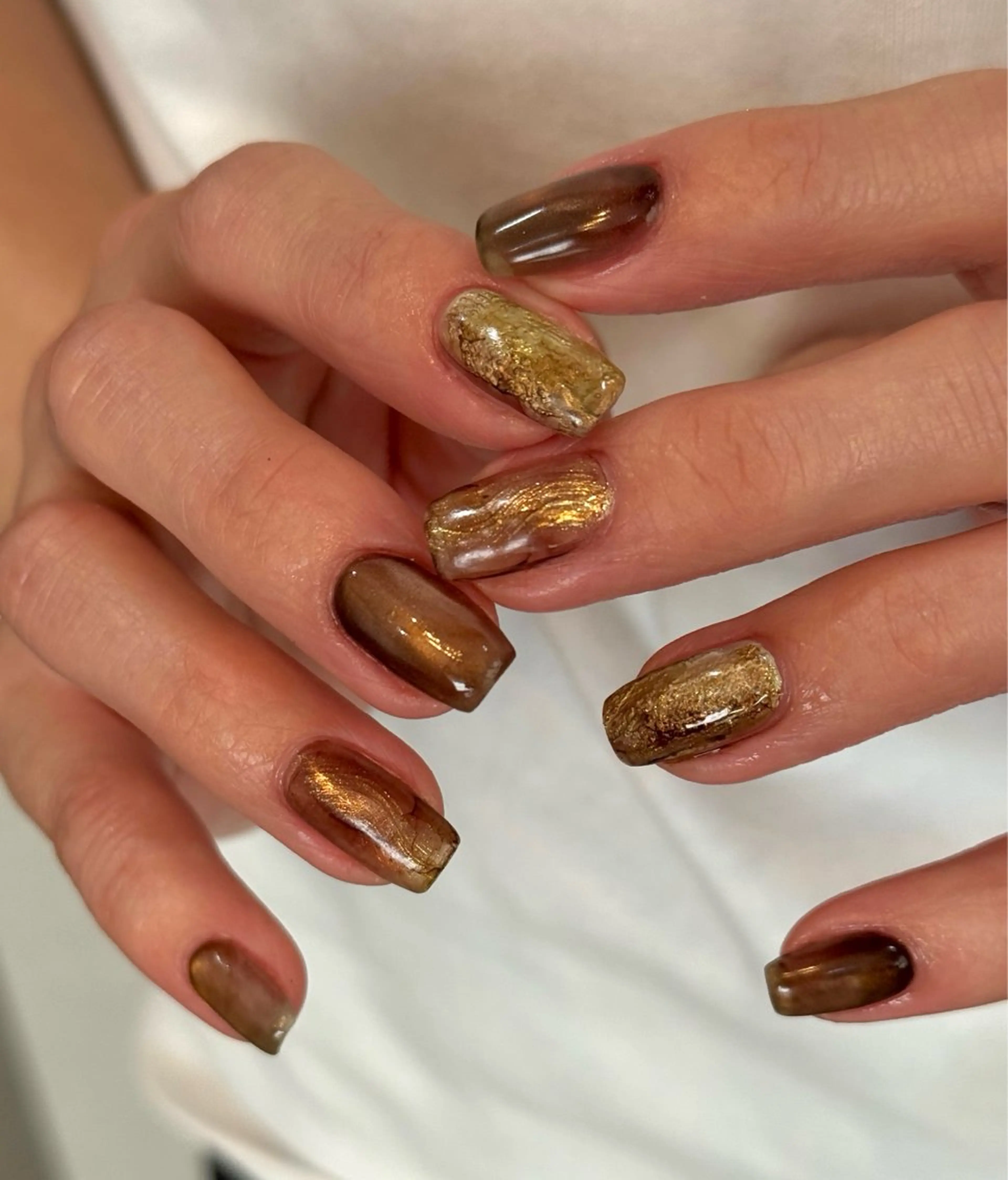 ネイル アートネイル ニュアンスネイル ハンドネイル Blé nailのネイルデザイン