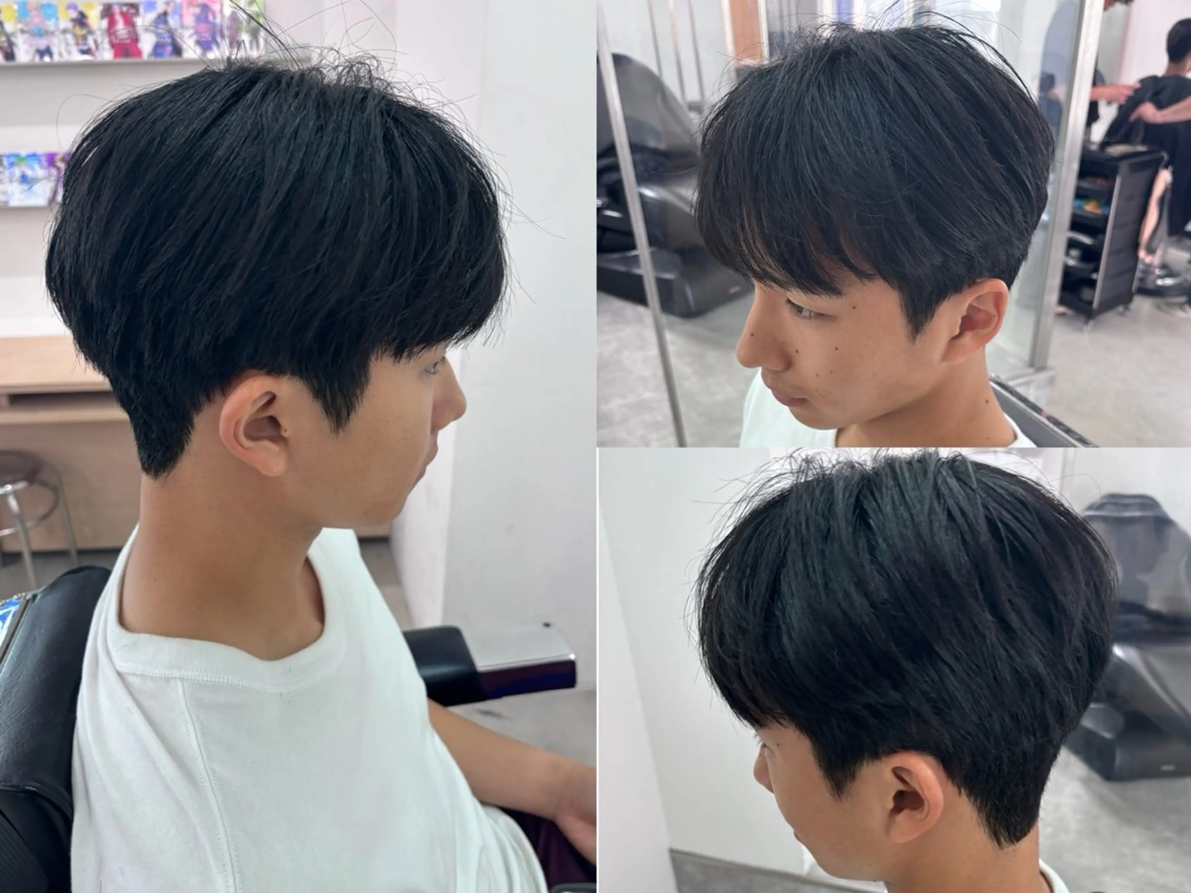 パーマ メンズ ダウンパーマ メンズ韓国風 メンズパーマ 縮毛矯正 カット 縮毛矯正 土岐 仁/メンズ専門 パーマ特化美容師🌀のヘアスタイル